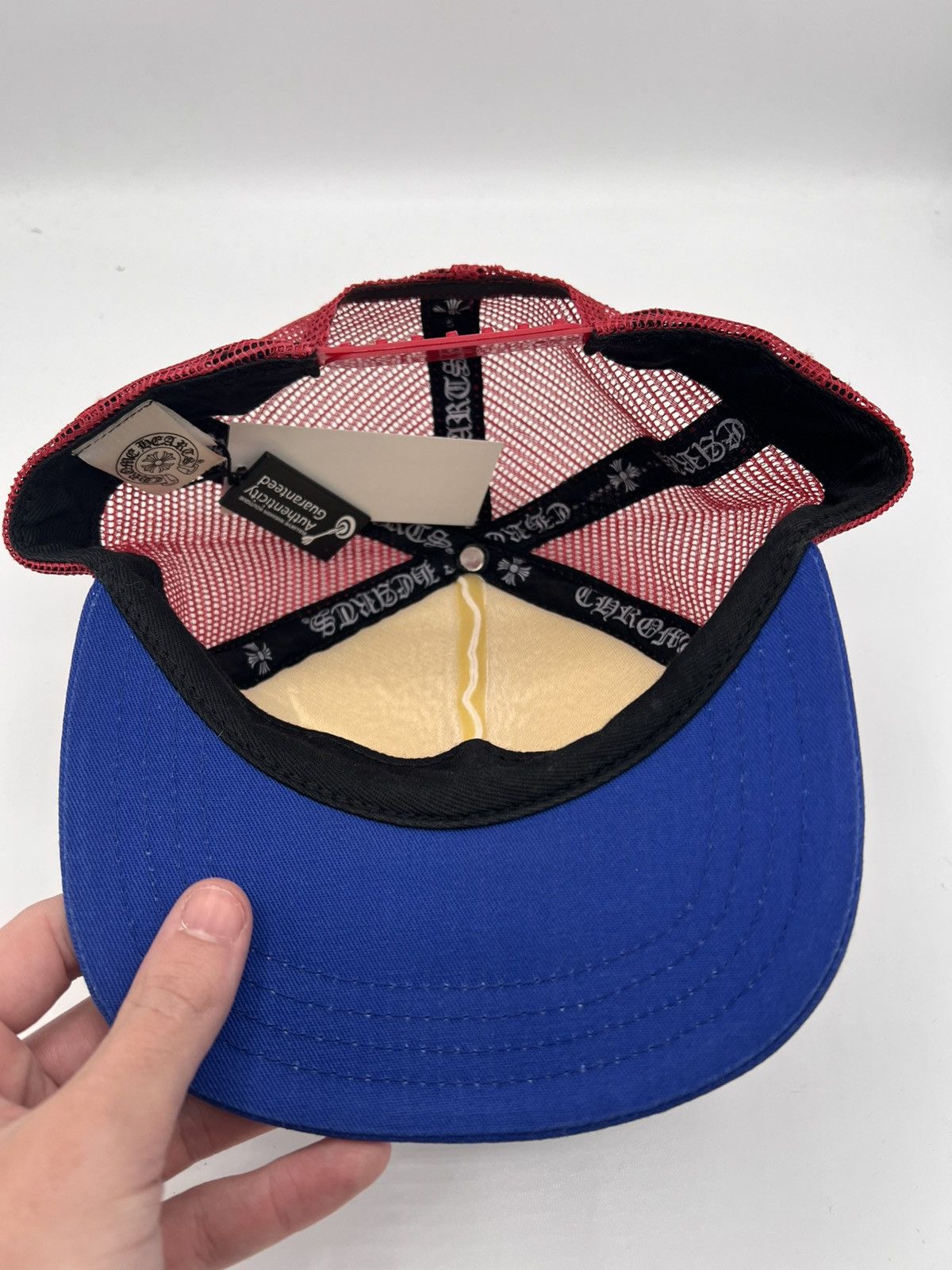 Chrome Hearts Chrome Hearts Red/White/Blue Trucker Hat Size ONE SIZE - 3 Thumbnail