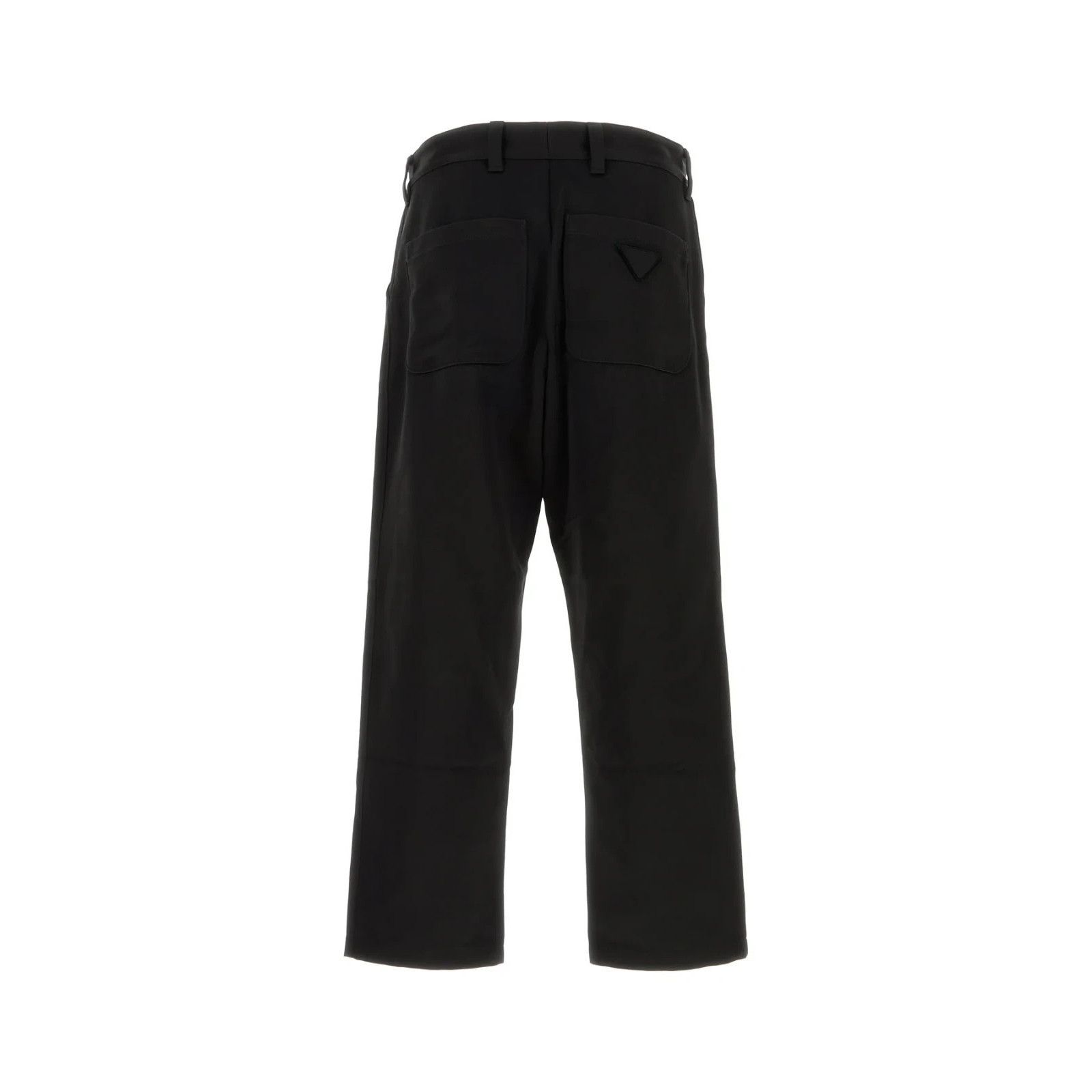 Prada PRADA Black Silk Blend Pants New & Authentic (Men's size:44; Size US 44 / EU 60 - 2 Thumbnail