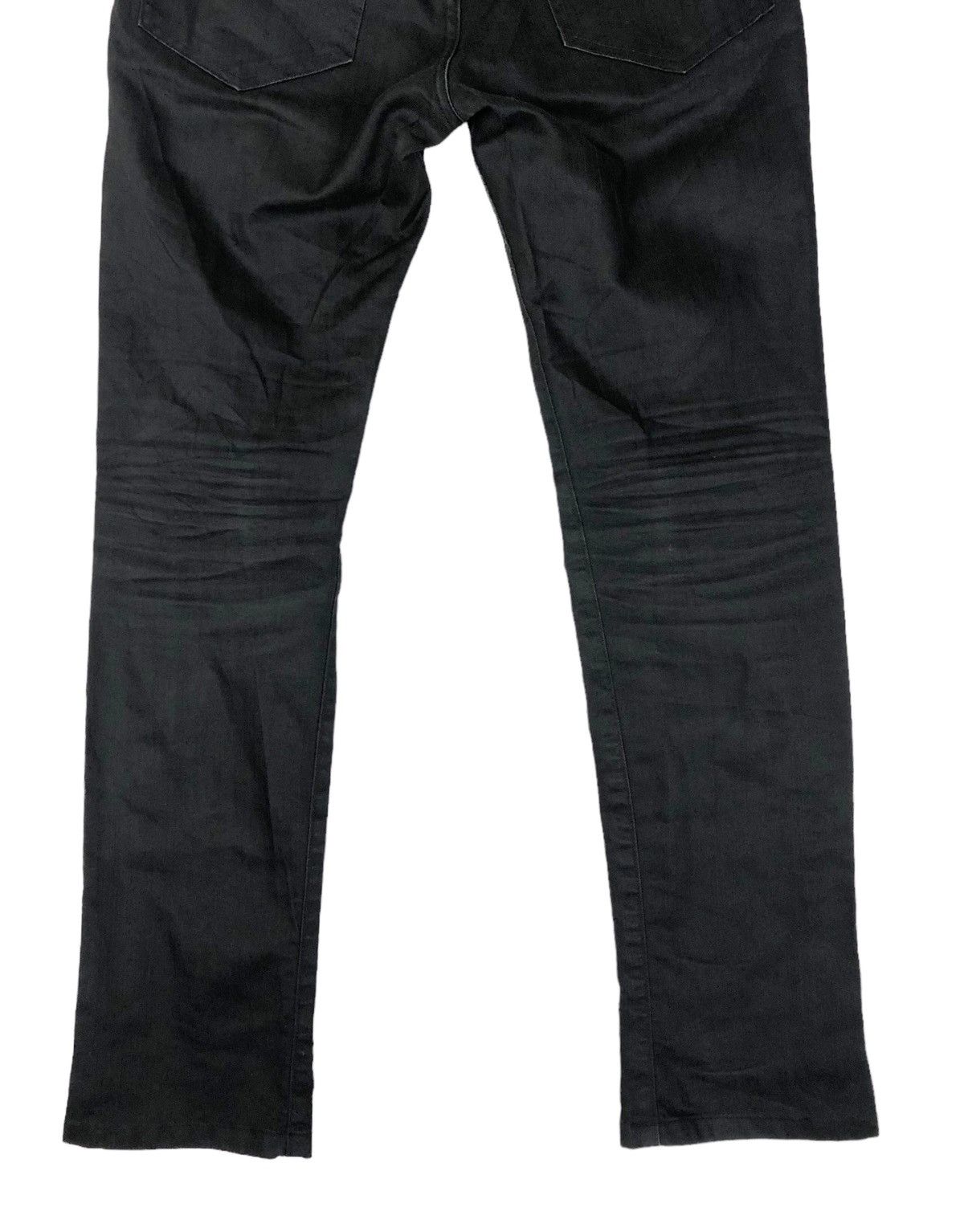 Japanese Brand × Katharine Hamnett London Katharine Hammett London Black Wax Pants Size US 30 / EU 46 - 13 Thumbnail