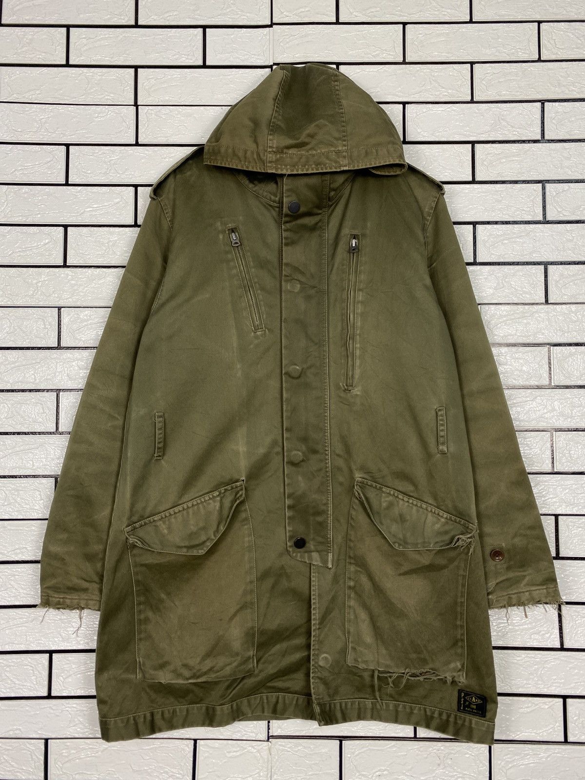 Paul Smith 📌Vintage Parka Jacket Paul Smith Jeans Blanket Size US L / EU 52-54 / 3 - 2 Thumbnail