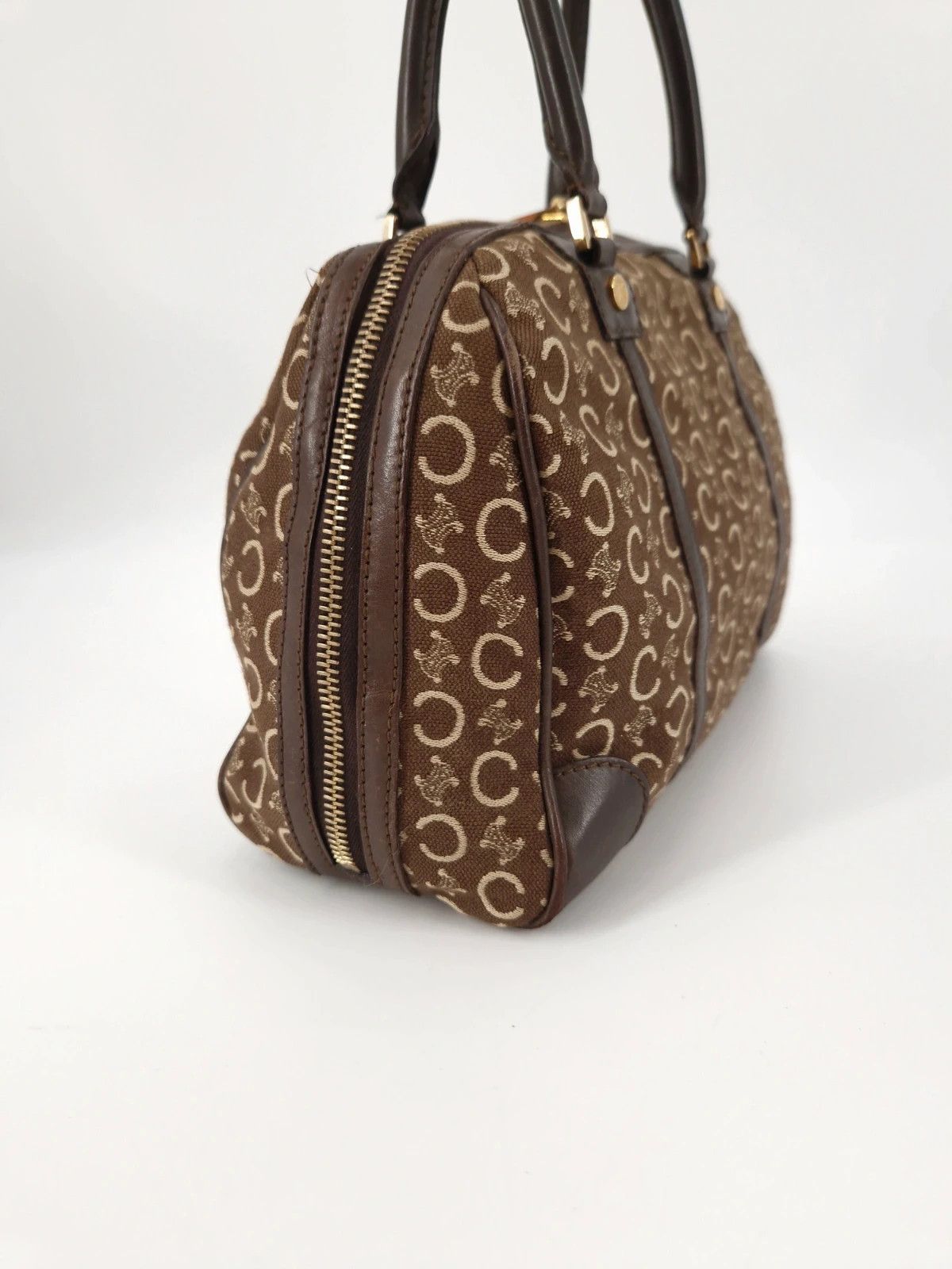 Celine Celine Monogram Canvas Leather Bag Size ONE SIZE - 10 Thumbnail