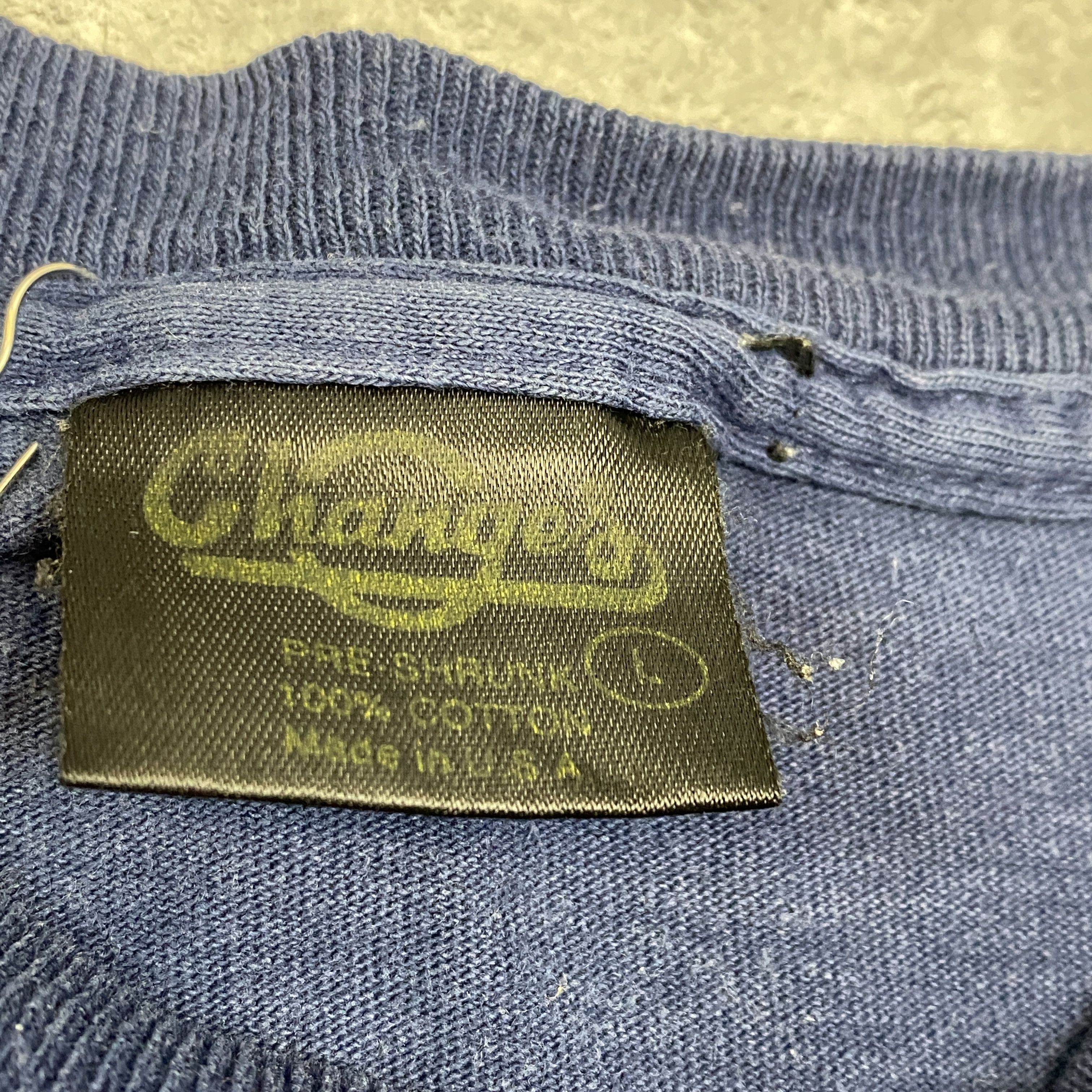 Vintage Changes Elmo single stitch navy vintage t-shirt - L Size US L / EU 52-54 / 3 - 4 Thumbnail