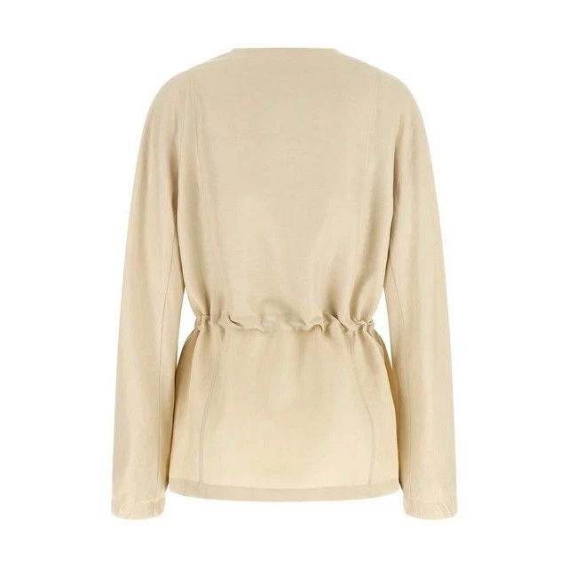 Max Mara MAX MARA Carezza Beige Blazer Jacket New & Authentic (Women' Size M / US 6-8 / IT 42-44 - 2 Thumbnail