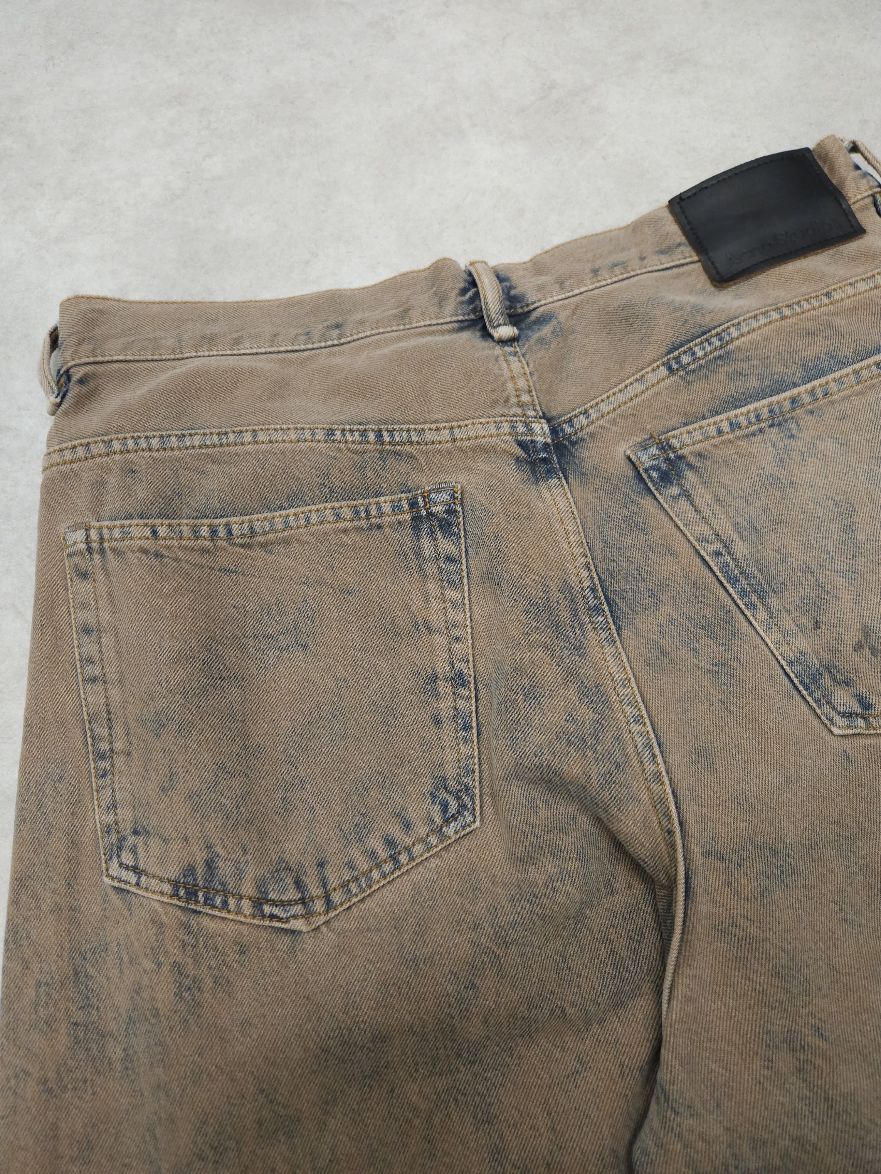 Acne Studios Acne studios 1989 drago road overdyed distressed baggy denim Size US 32 / EU 48 - 10 Thumbnail