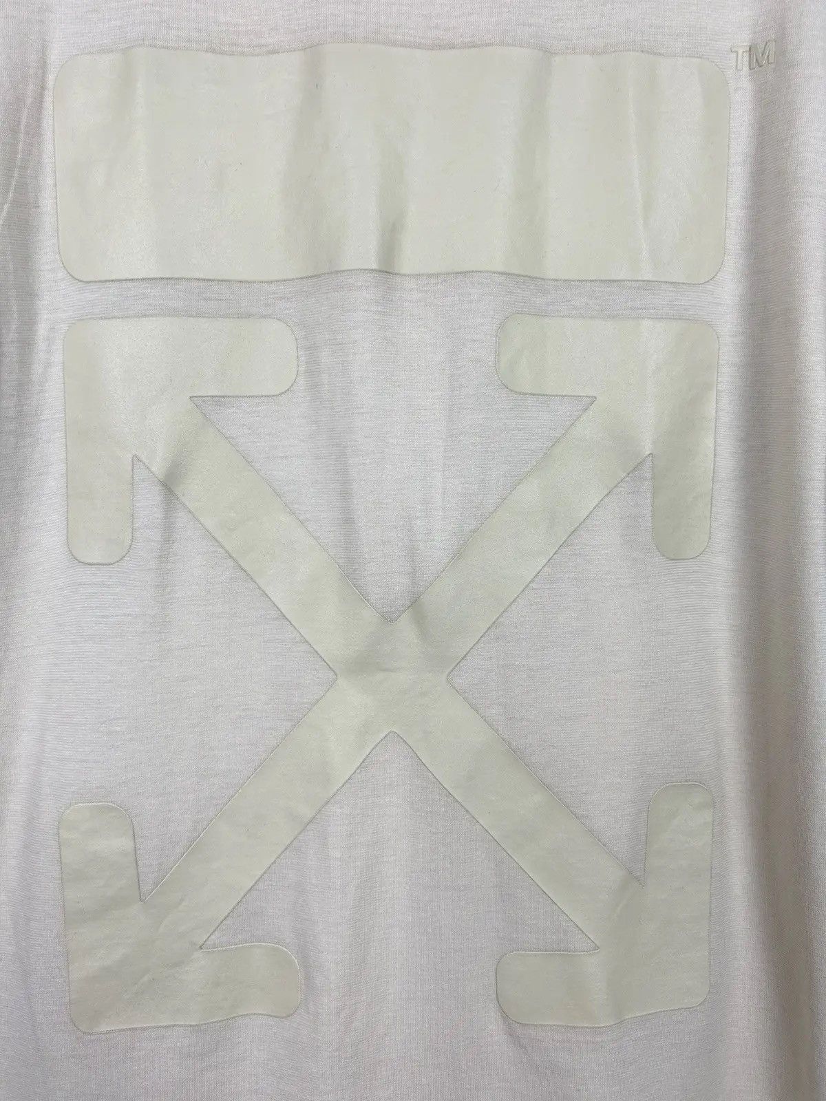Off-White Off-White Back Cross Logo Short Sleeve T-Shirt Size S / US 4 / IT 40 - 2 Thumbnail