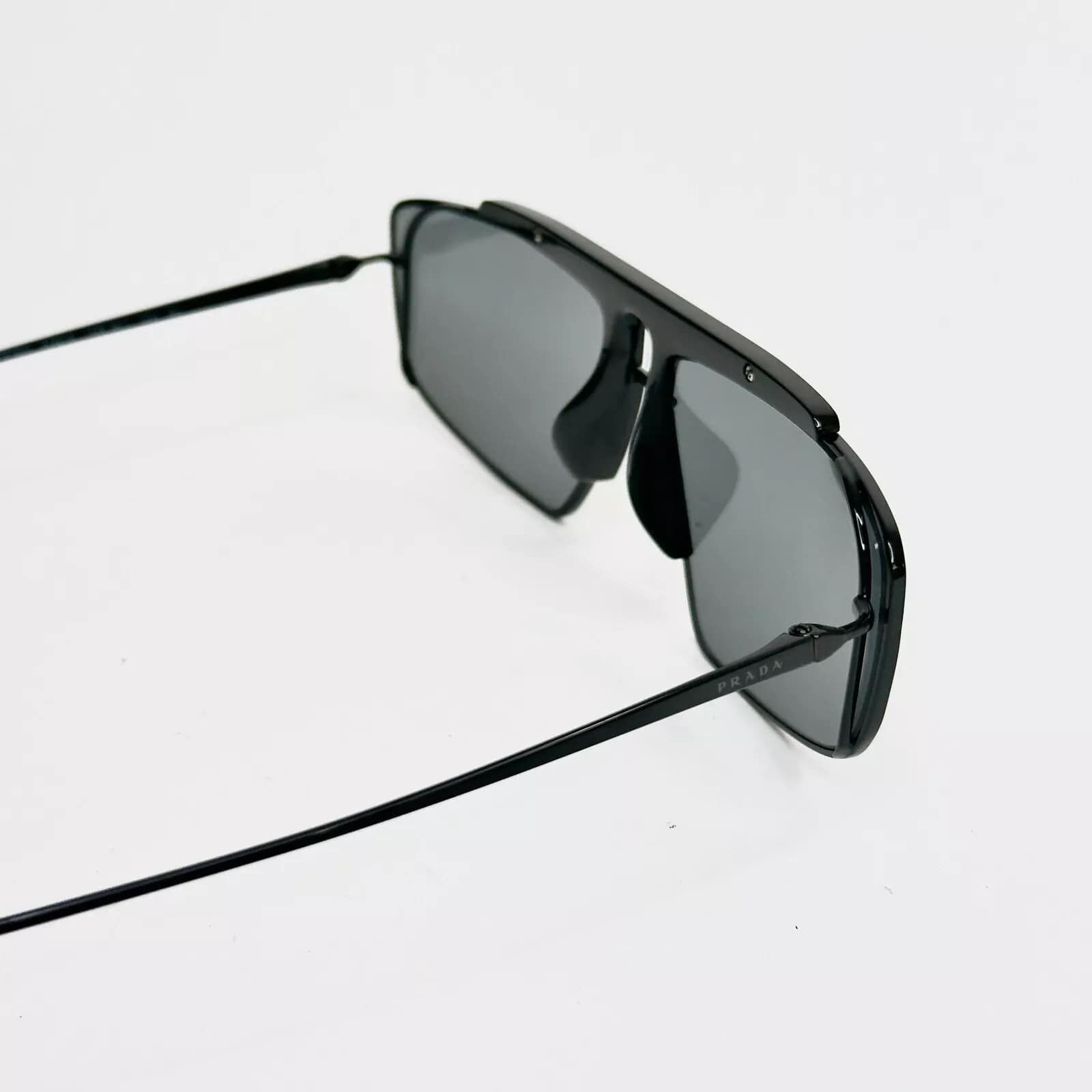 Prada PRADA CATWALK 50V PR50VS Black Designer Sunglasses Authentic Size ONE SIZE - 4 Thumbnail
