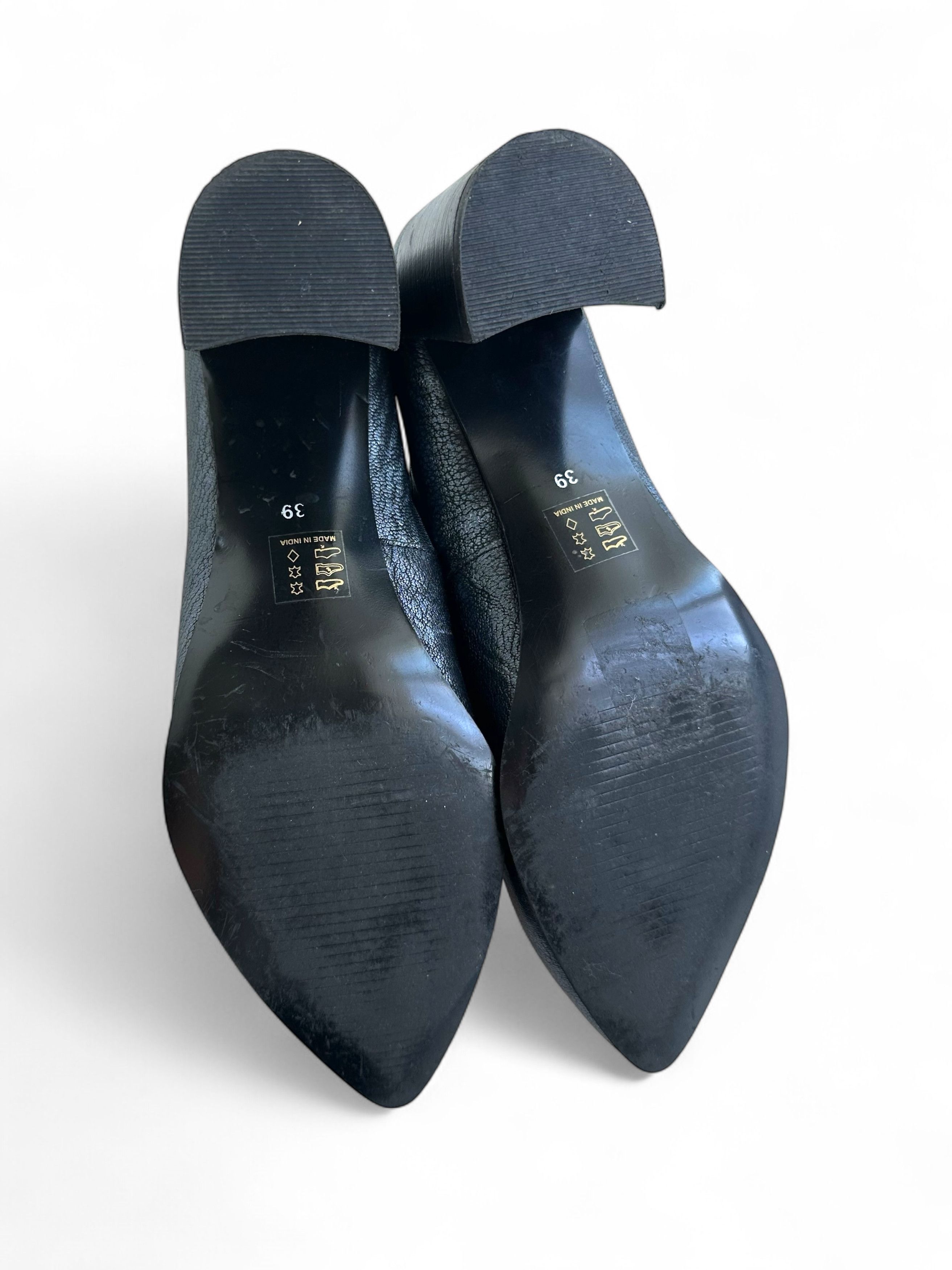 Other John Lewis Leather Heels EU39 Size US 8 / IT 38 - 9 Thumbnail