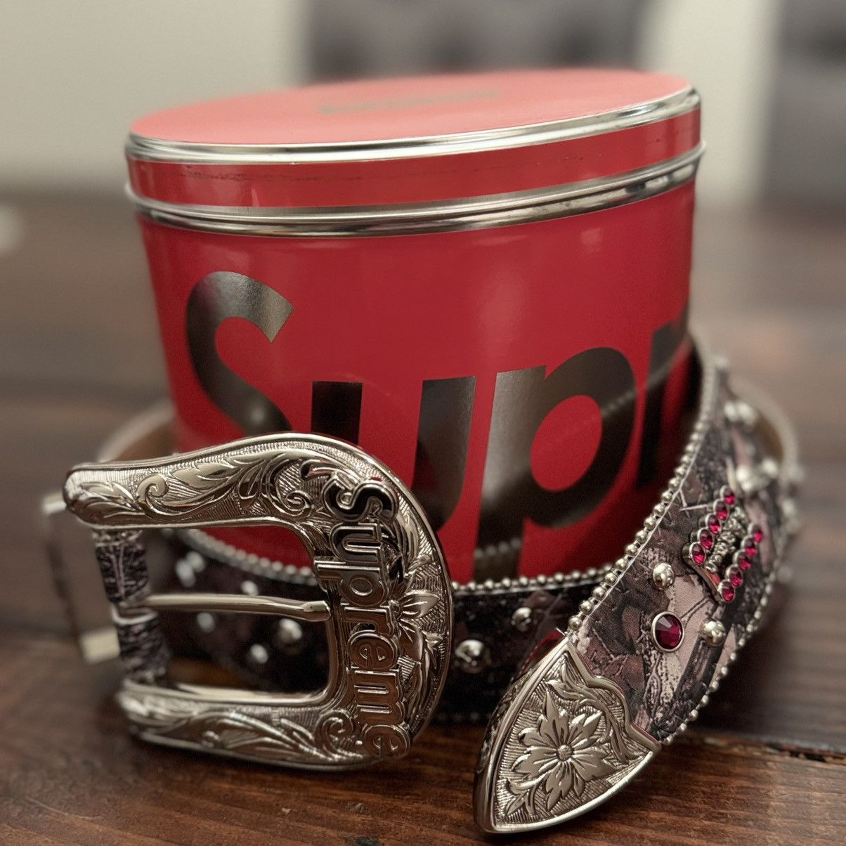 小物 Supreme x b.b. Simon Studded Ranger Belt Supreme x B.B. Simon Studded Ranger Belt 