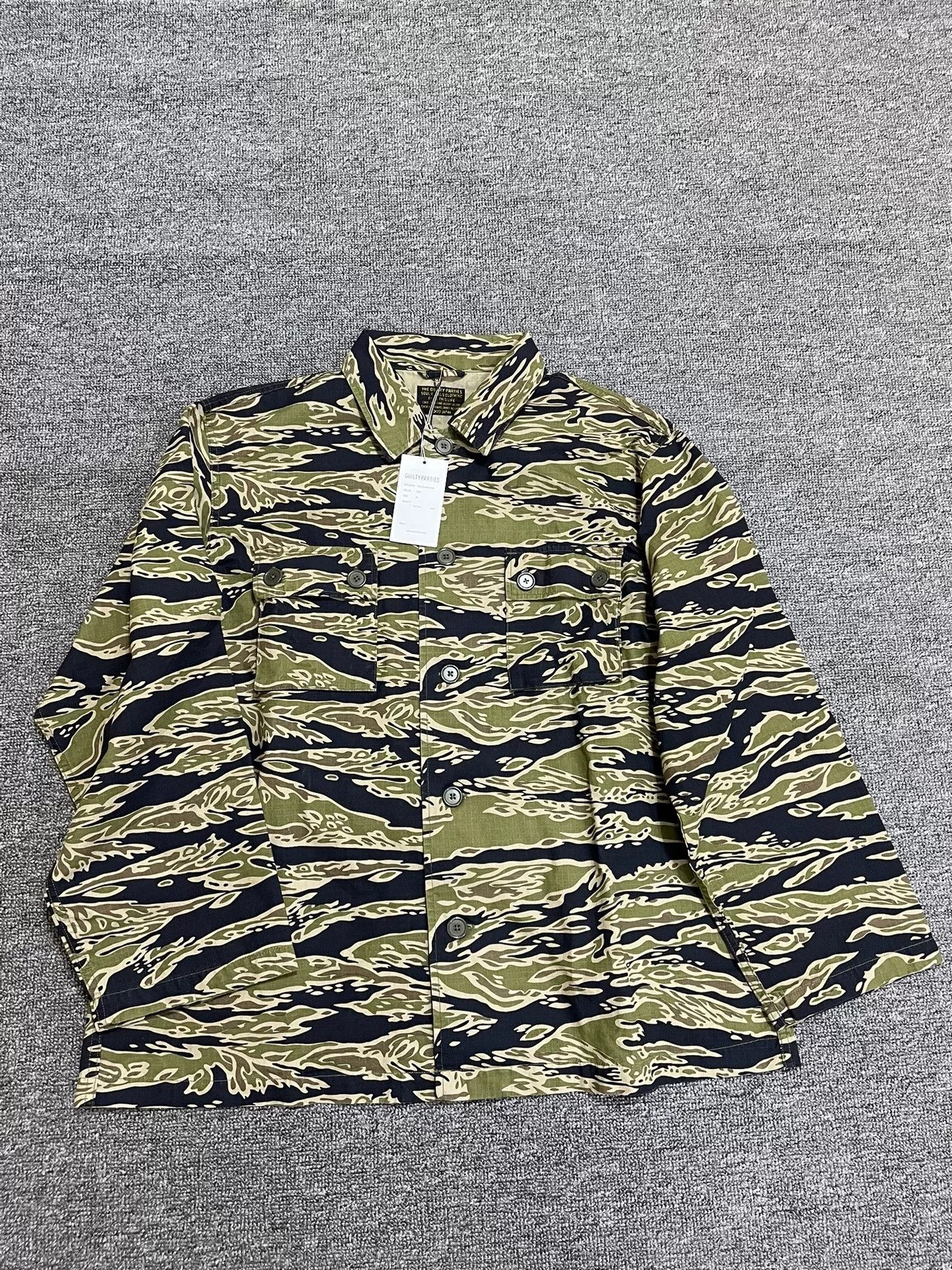 Wacko Maria Wacko Maria Camouflage Head Jacket Size US XL / EU 56 / 4 - 5 Thumbnail