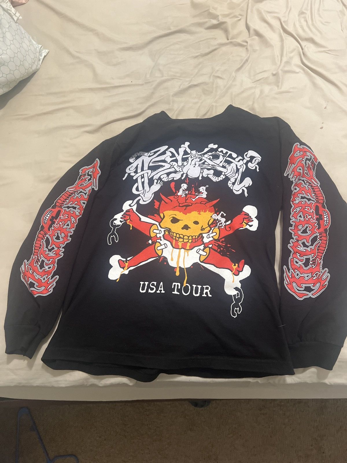Osamason Osamason Psykotic Black Long-sleeve Merch Size US M / EU 48-50 / 2 - 1 Thumbnail