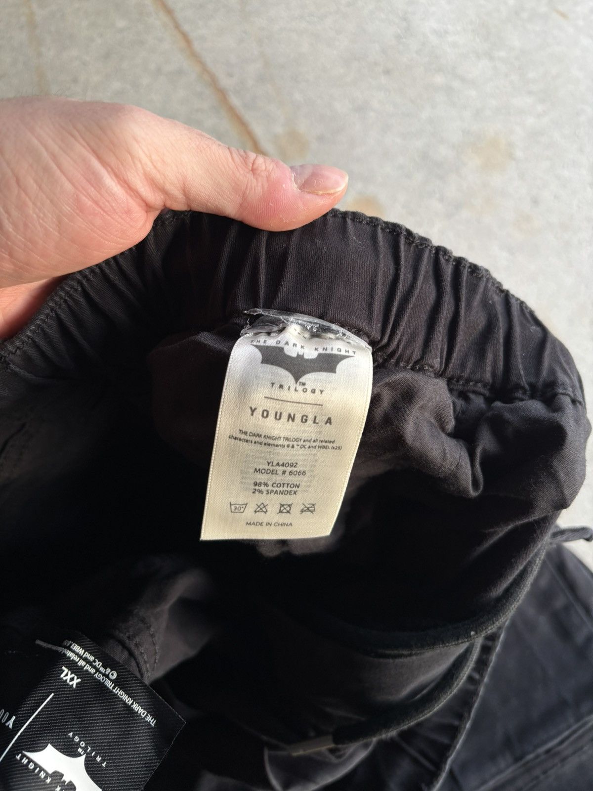 YoungLA Young LA X The Dark Knight Collab Baggy Black Cargos Size US 38 / EU 54 - 8 Thumbnail