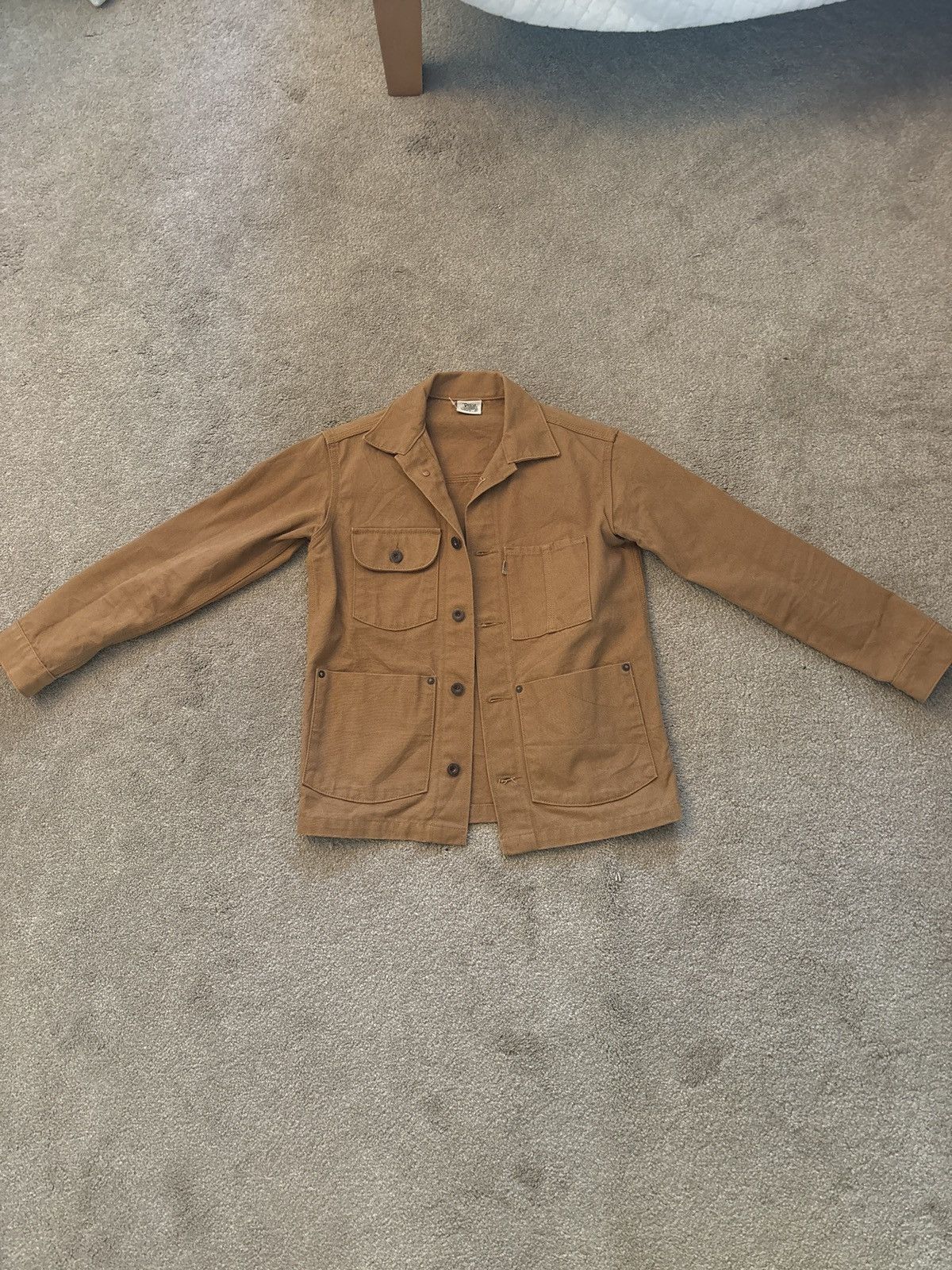 Railcar Fine Goods × Vintage Railcar Fine Goods Denim Jacket BROWN🟫 Size US S / EU 44-46 / 1 - 3 Thumbnail