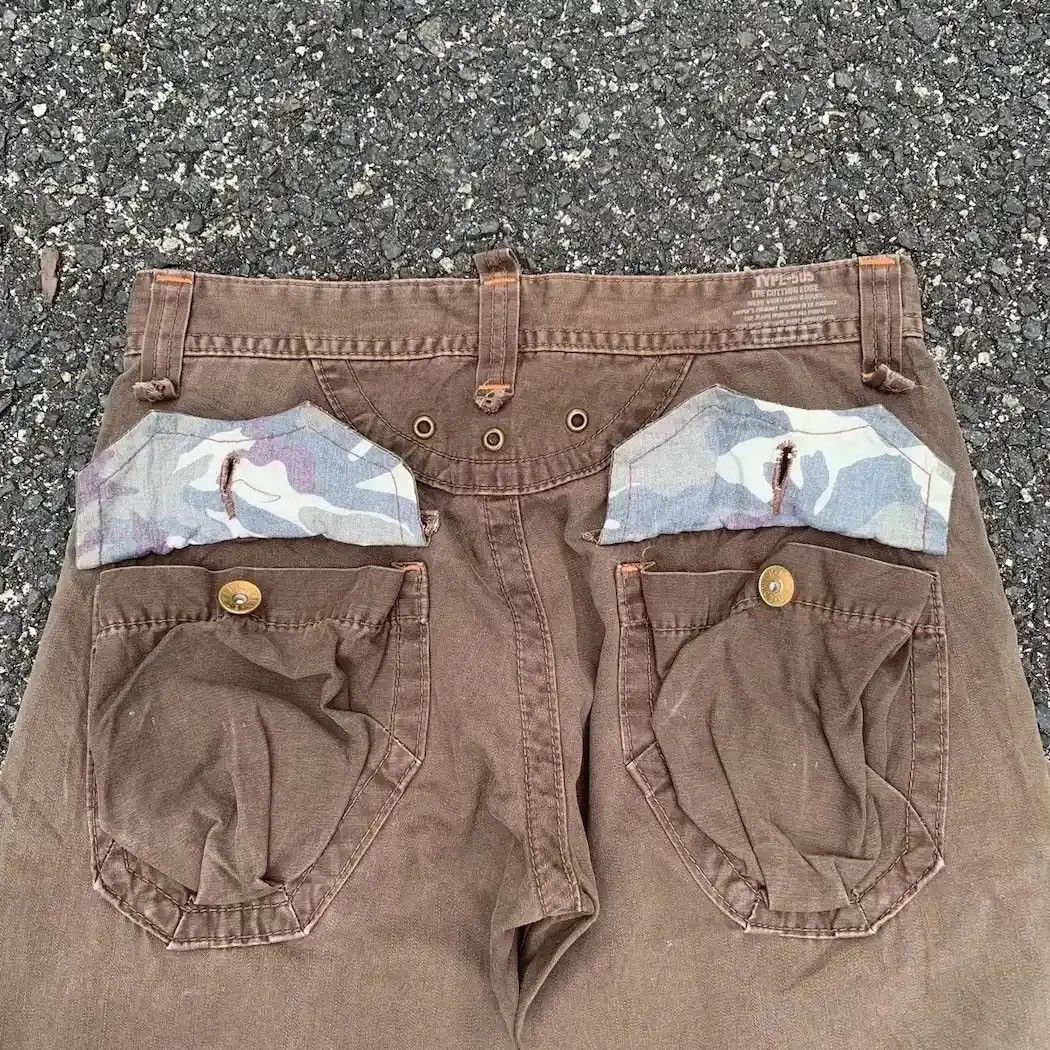 Selected Homme STEALS 💥 FLARE/BOOTCUT JAPANESE BONDAGE RARE TACTICAL PANTS Size US 29 - 13 Thumbnail