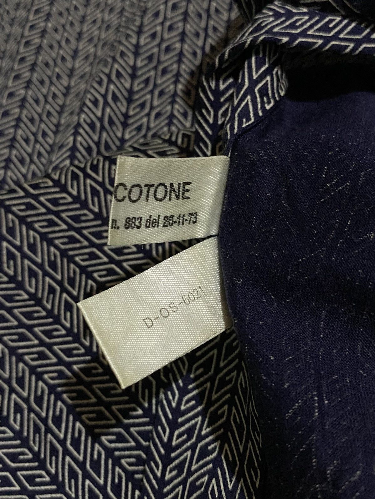 Designer × Givenchy × Vintage VINTAGE GIVENCHY GENTLEMEN MONOGRAM SHIRT Size US M / EU 48-50 / 2 - 7 Thumbnail