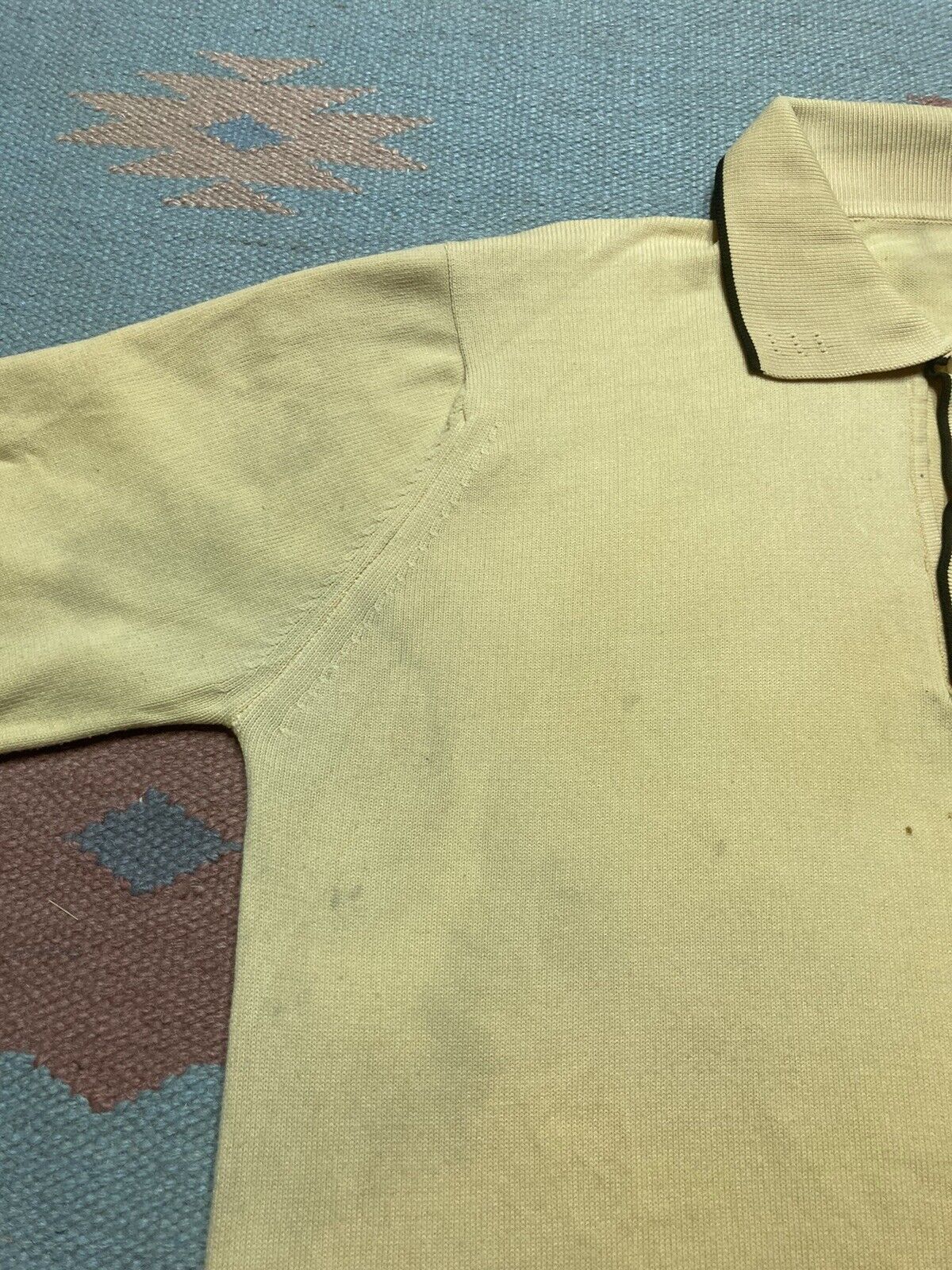 Vintage Vintage 60s polo shirt Ban-Lon soft nylon distressed medium Size US M / EU 48-50 / 2 - 5 Thumbnail