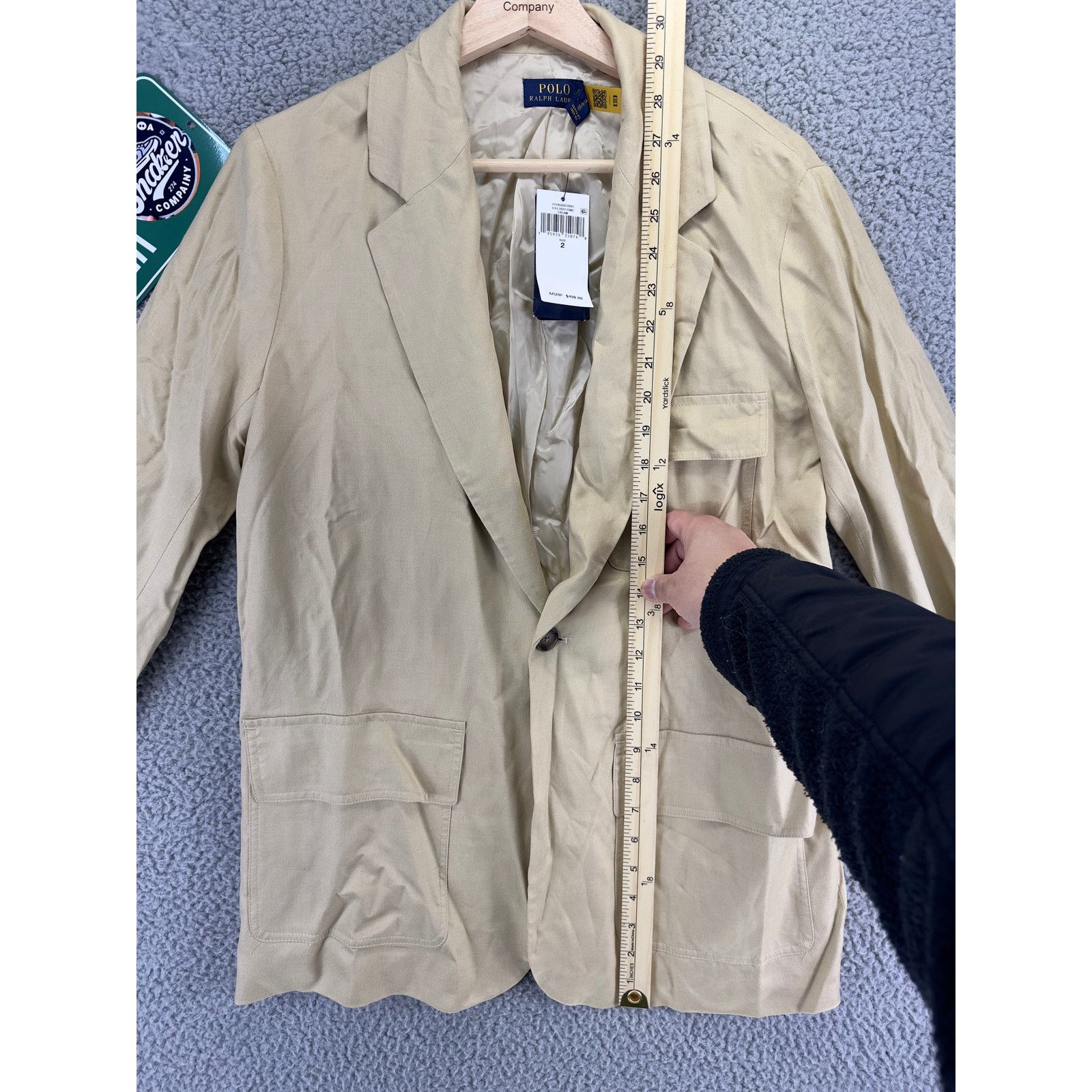 Lauren Ralph Lauren Polo Ralph Lauren One Button Blazer Jacket Womens Size 2 Size S / US 4 / IT 40 - 3 Thumbnail