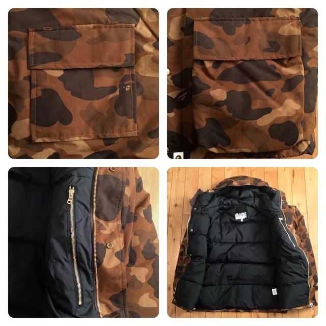 Bape 🔥Vintage🔥 BAPE CAMO Hoodie Puffer Down Jacket a bathing ape Size US M / EU 48-50 / 2 - 5 Thumbnail