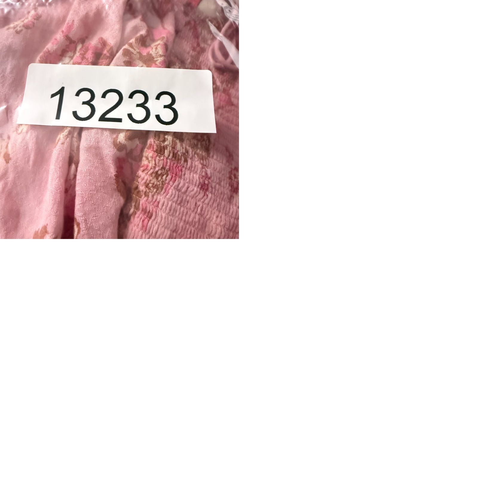 Free People Free People Hilary Top Blouse Womens M Pink Floral Long Sleeve Smocked Square Neck Size M / US 6-8 / IT 42-44 - 10 Thumbnail