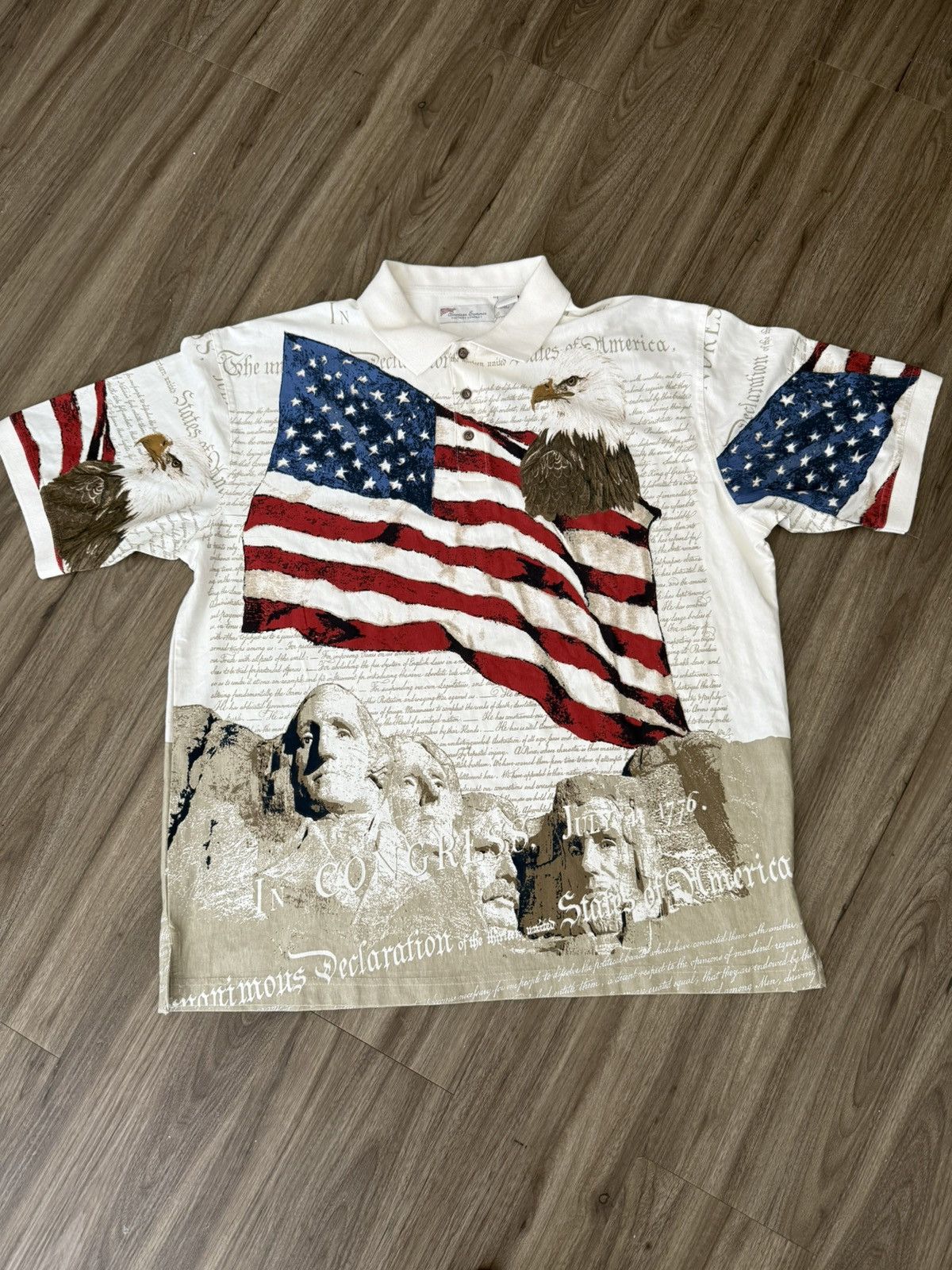 Other American Summer Clothing Co Mount Rushmore polo Size US XL / EU 56 / 4 - 1 Thumbnail