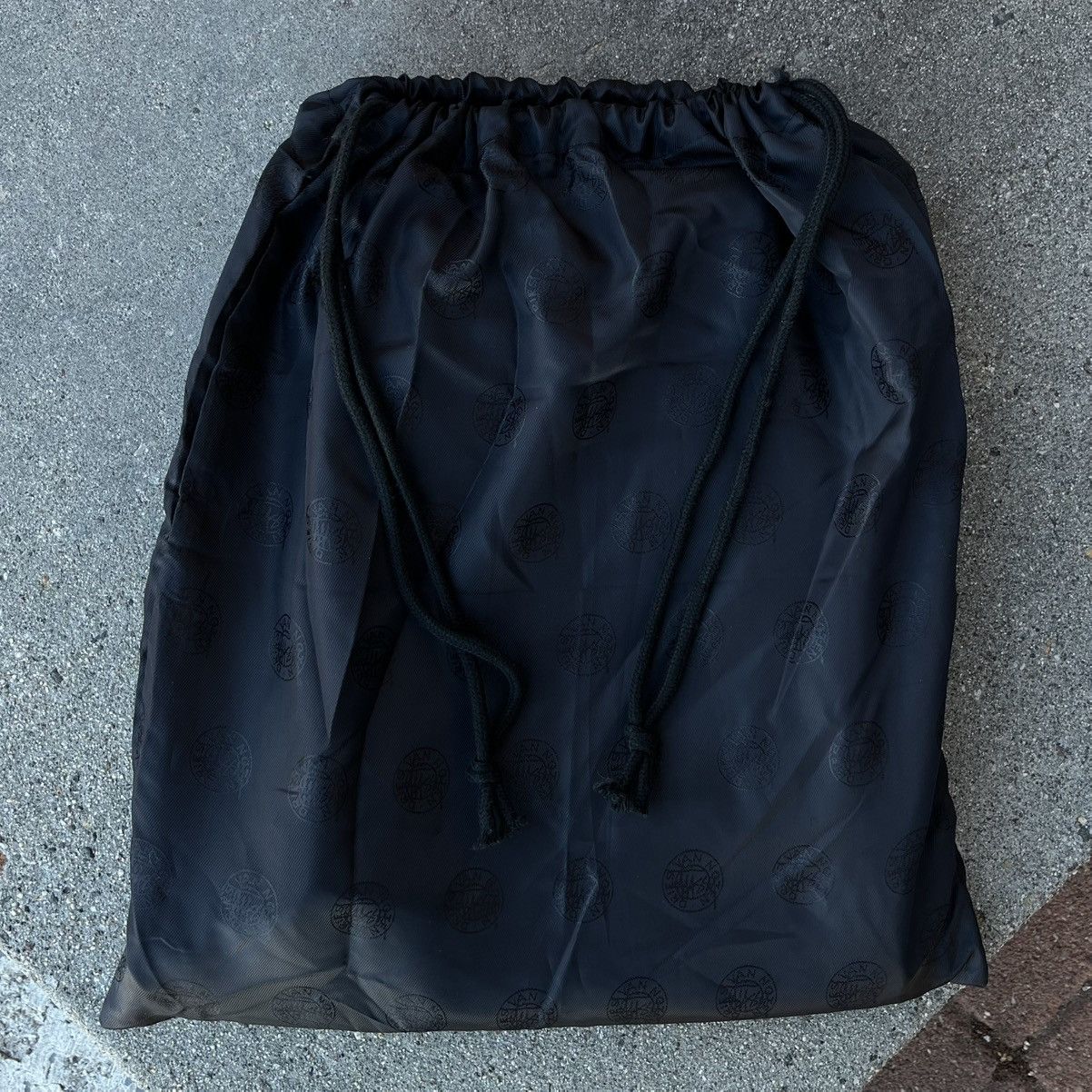Dries Van Noten × Stussy Stussy x Dries Van Noten Black Stenciled Denim Pants Sz 30 Size US 30 / EU 46 - 11 Thumbnail