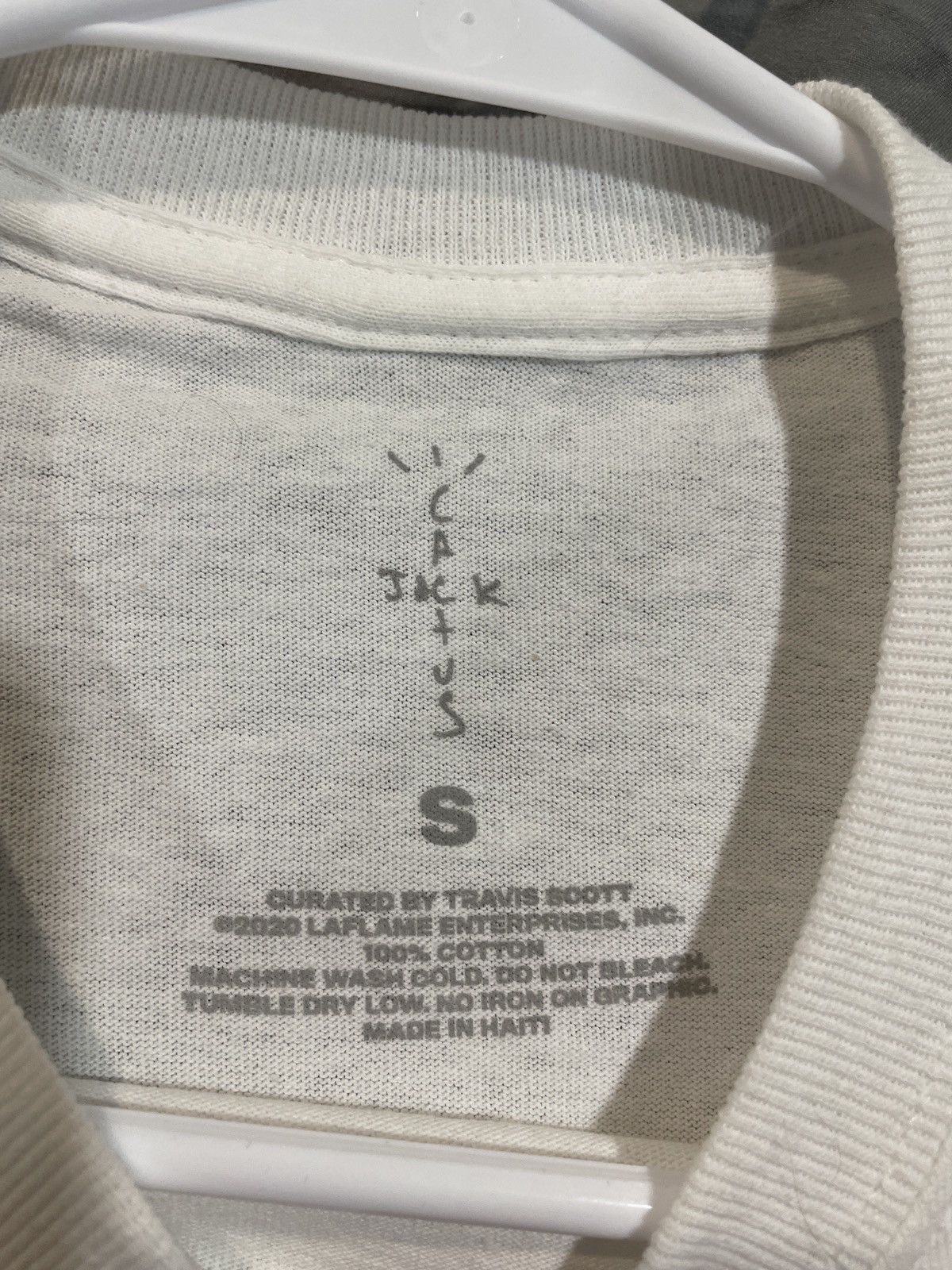 Travis Scott Travis Scott White T-Shirt Size US S / EU 44-46 / 1 - 3 Thumbnail