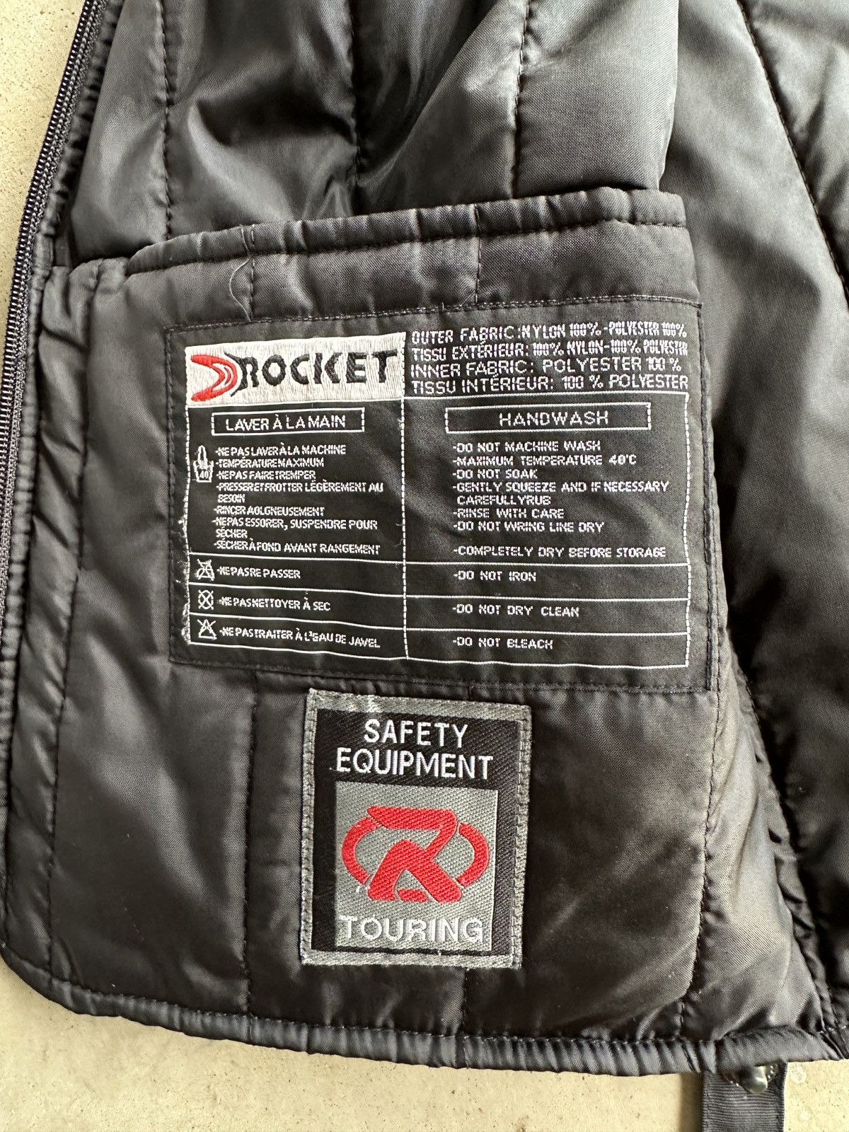 Joe Rocket 2000s Joe Rocket Black Nylon Quilted Vest - M Size US M / EU 48-50 / 2 - 3 Thumbnail