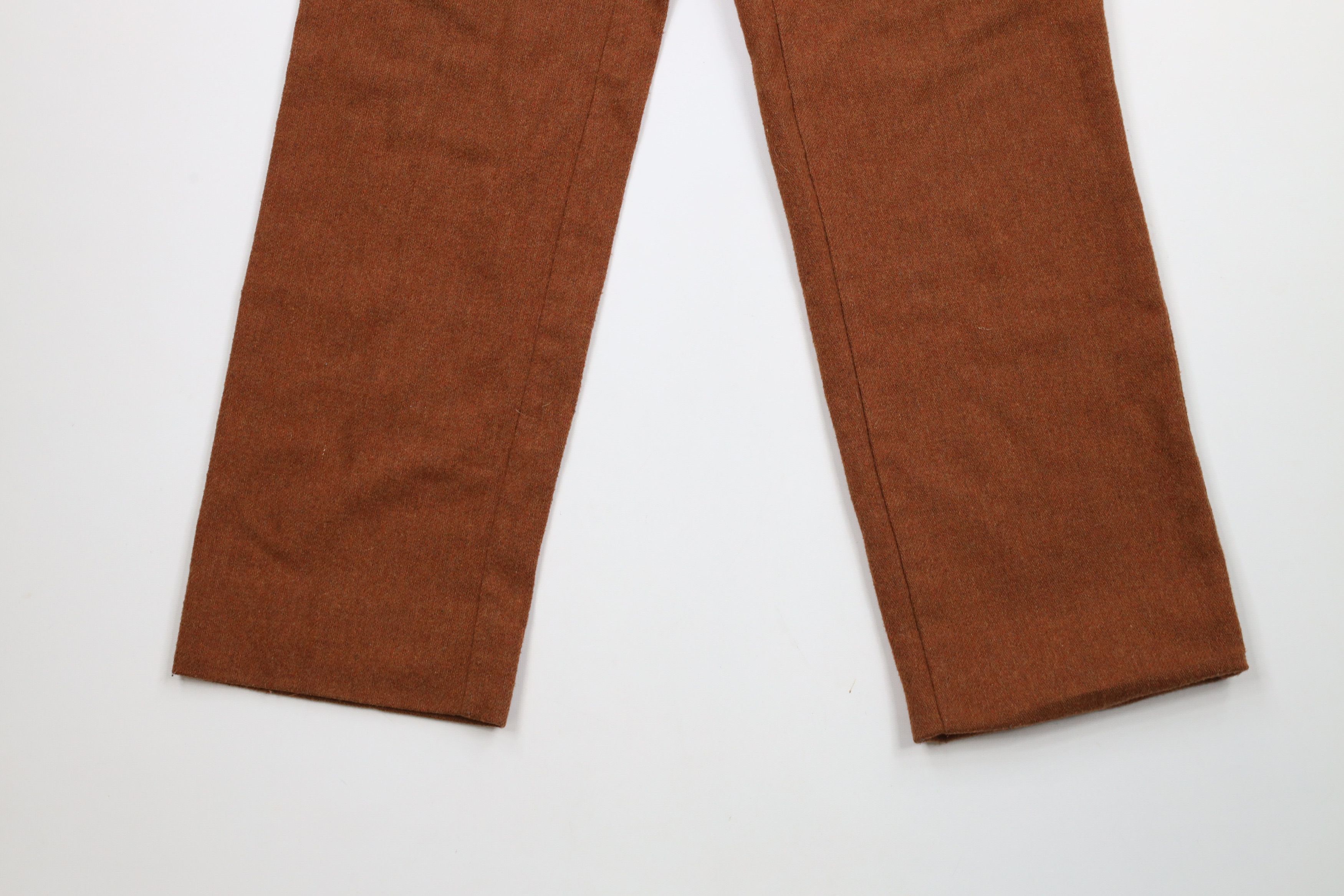 Vintage Vintage 70s Streetwear Wool Tweed Chino Pants Union Made Size 30" / US 8 / IT 44 - 4 Thumbnail