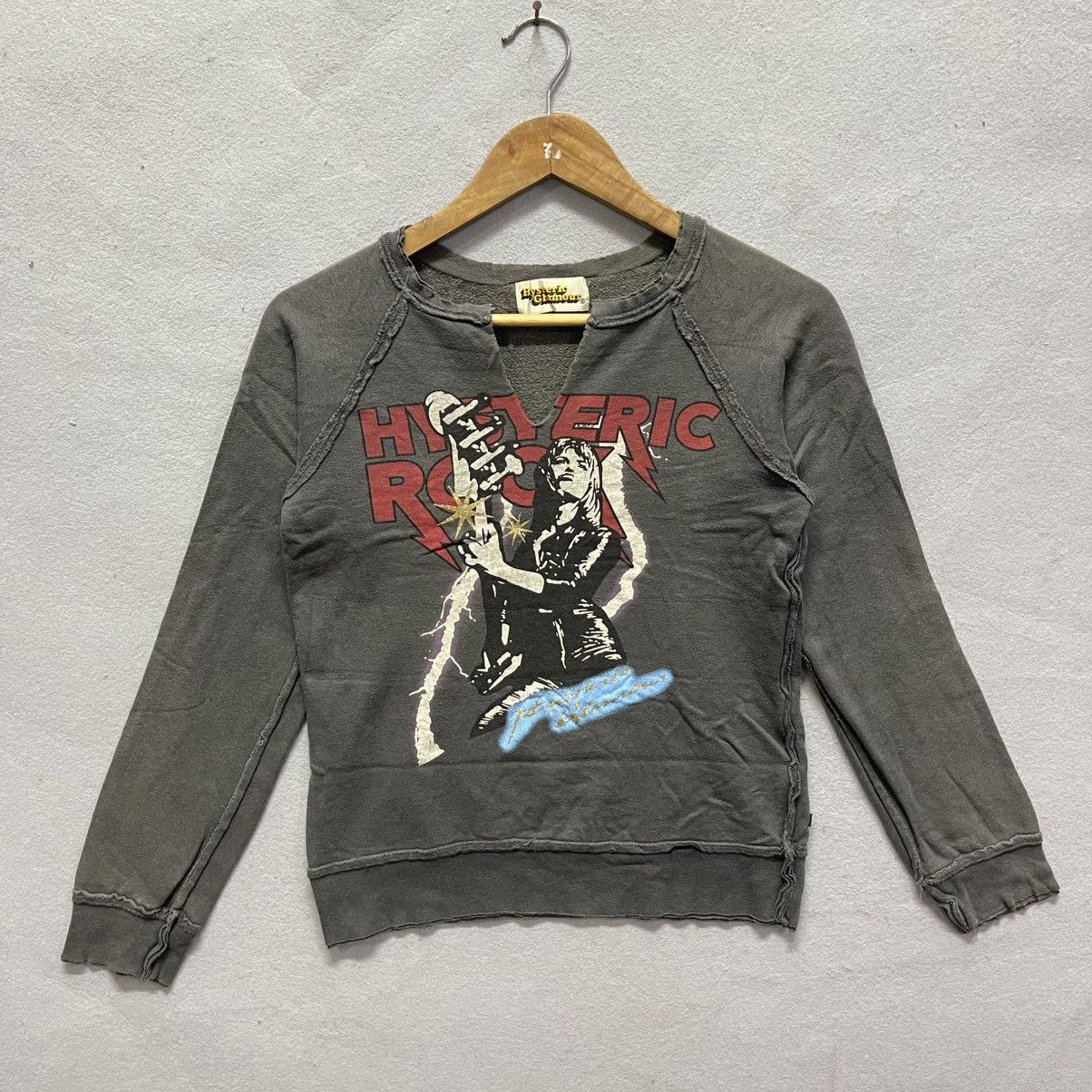 Hysteric Glamour Hysteric Glamour “Hysteric Rock” Distressed Sweatshirt Size US XS / EU 42 / 0 - 1 Thumbnail