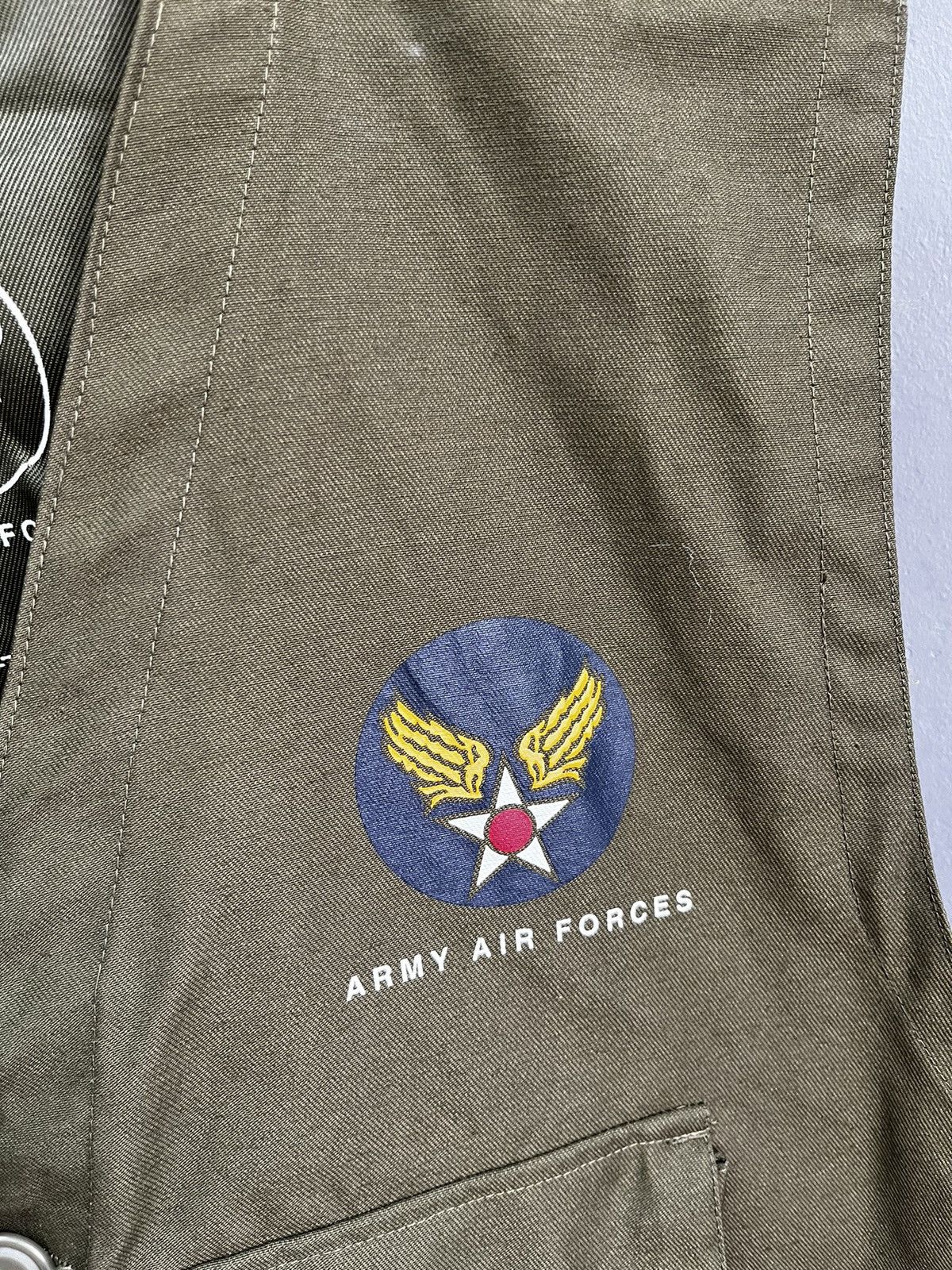 Alpha Industries × Japanese Brand Alpha Industries US Army Air Forces vest Size US XXL / EU 58 / 5 - 7 Thumbnail