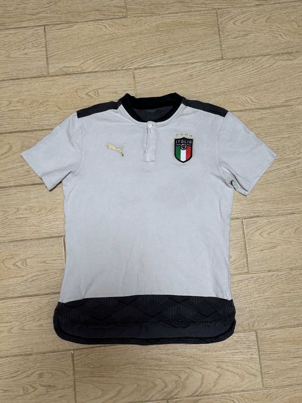 Puma × Vintage Vintage Italia Puma distressed jersey soccer Size US L / EU 52-54 / 3 - 2 Thumbnail