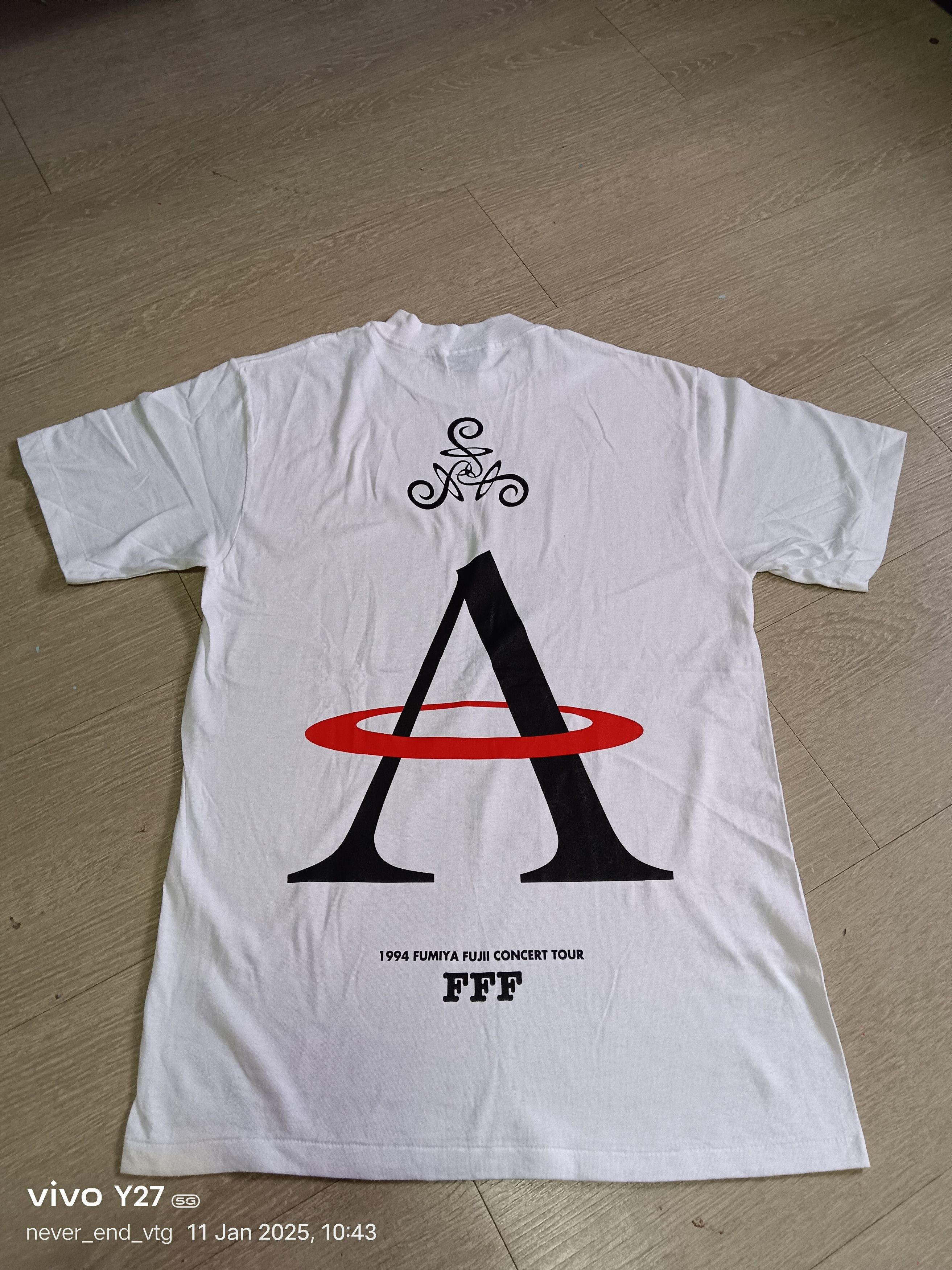 Band Tees × Japanese Brand × Vintage VINTAGE FUMIYA FUJI CONCERT 1994 Size US M / EU 48-50 / 2 - 5 Thumbnail