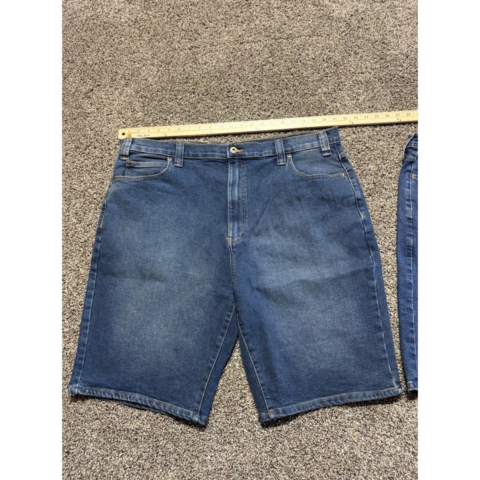 Levi's Levi's Mens Shorts 42 Blue Denim Inseam 11" Lot Of 2 NEW TAGS Chino Regular Relaxed Fit Pants Men Blues Sketch Not Required Size US 42 / EU 58 - 6 Thumbnail