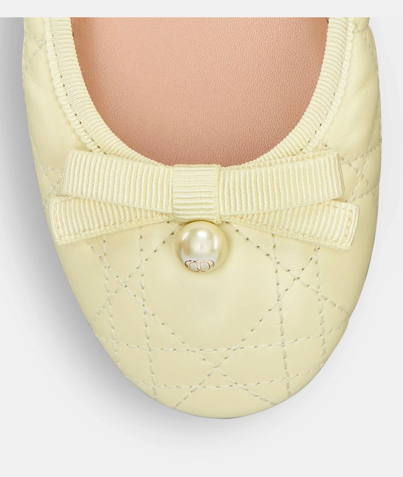 Dior Dior Pearl Ballet Flats Size US 5 / IT 35 - 4 Thumbnail