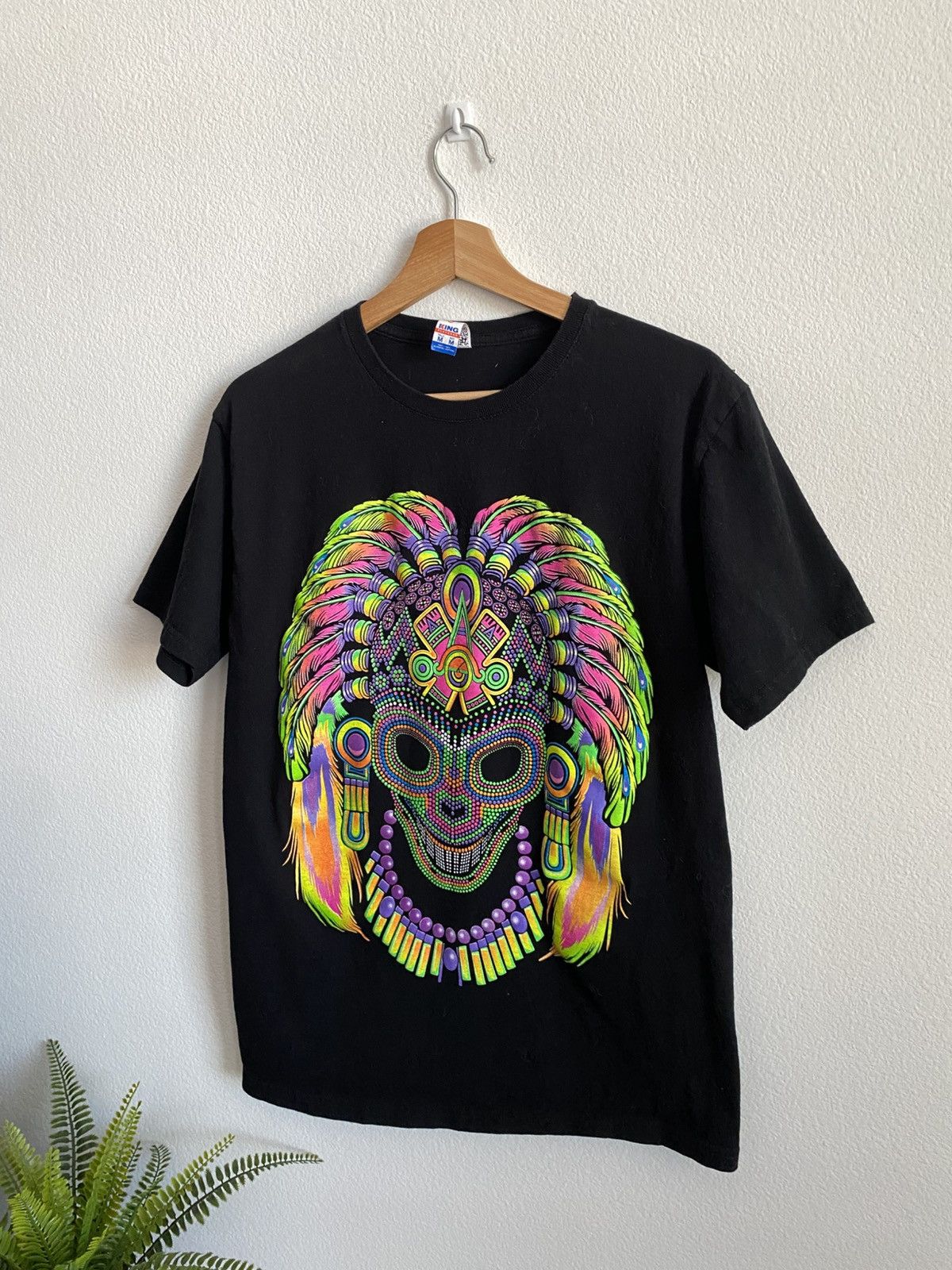 Vintage Y2K Skull Mask Tee Size US M / EU 48-50 / 2 - 4 Thumbnail