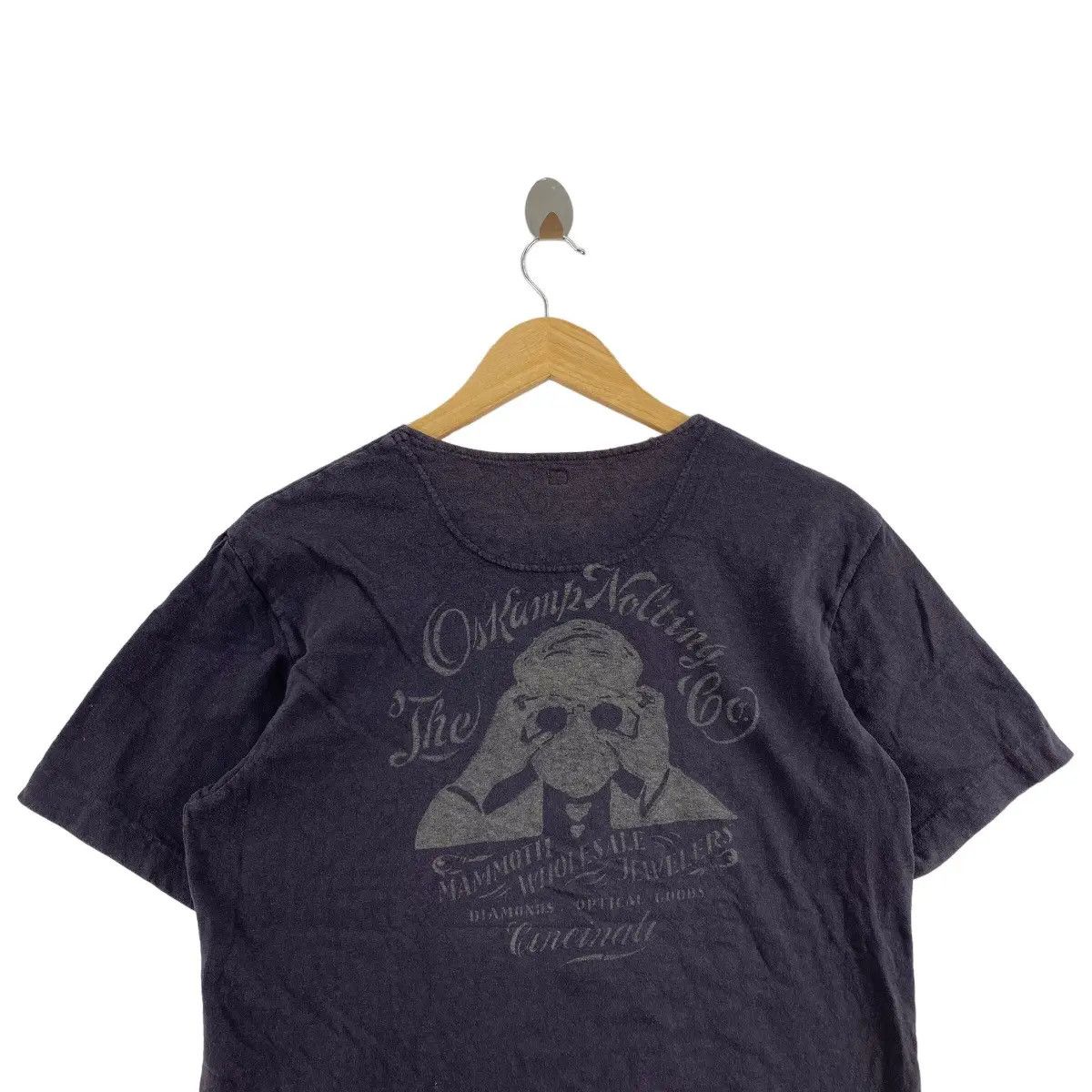 Warehouse Vintage WAREHOUSE JAPAN Natural Dye Tee Shirt Top The Oskamp Size US M / EU 48-50 / 2 - 5 Thumbnail
