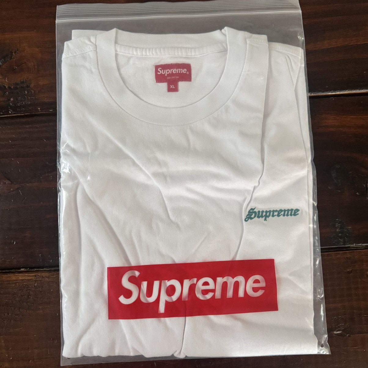 Supreme Supreme Washed S/S Tee Size US XL / EU 56 / 4 - 5 Thumbnail