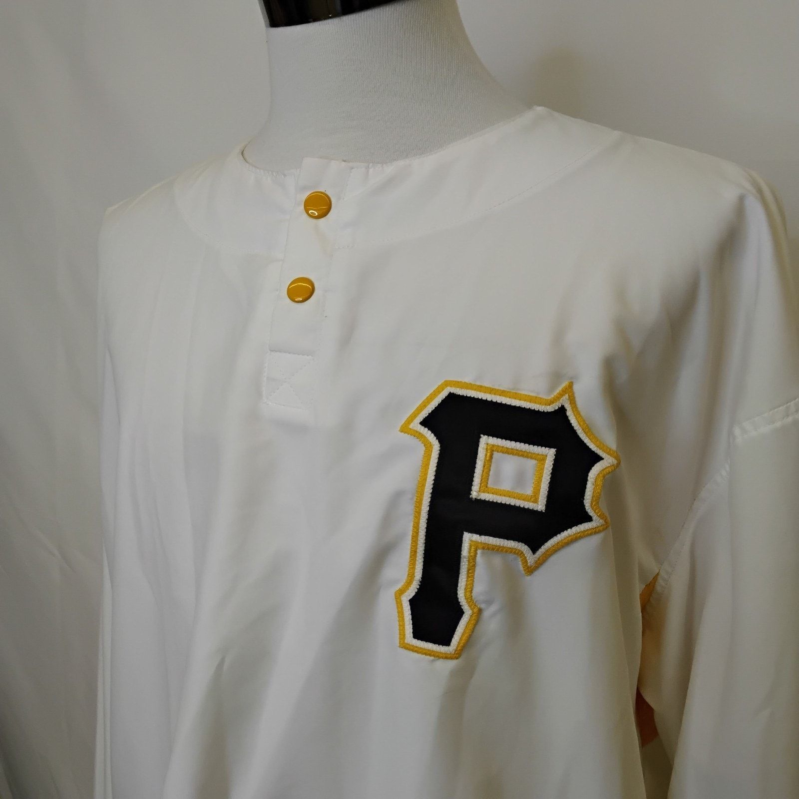 Victory Sportswear Pittsburgh Pirates Windbreaker Men's M White Jersey VTG Size US M / EU 48-50 / 2 - 4 Thumbnail