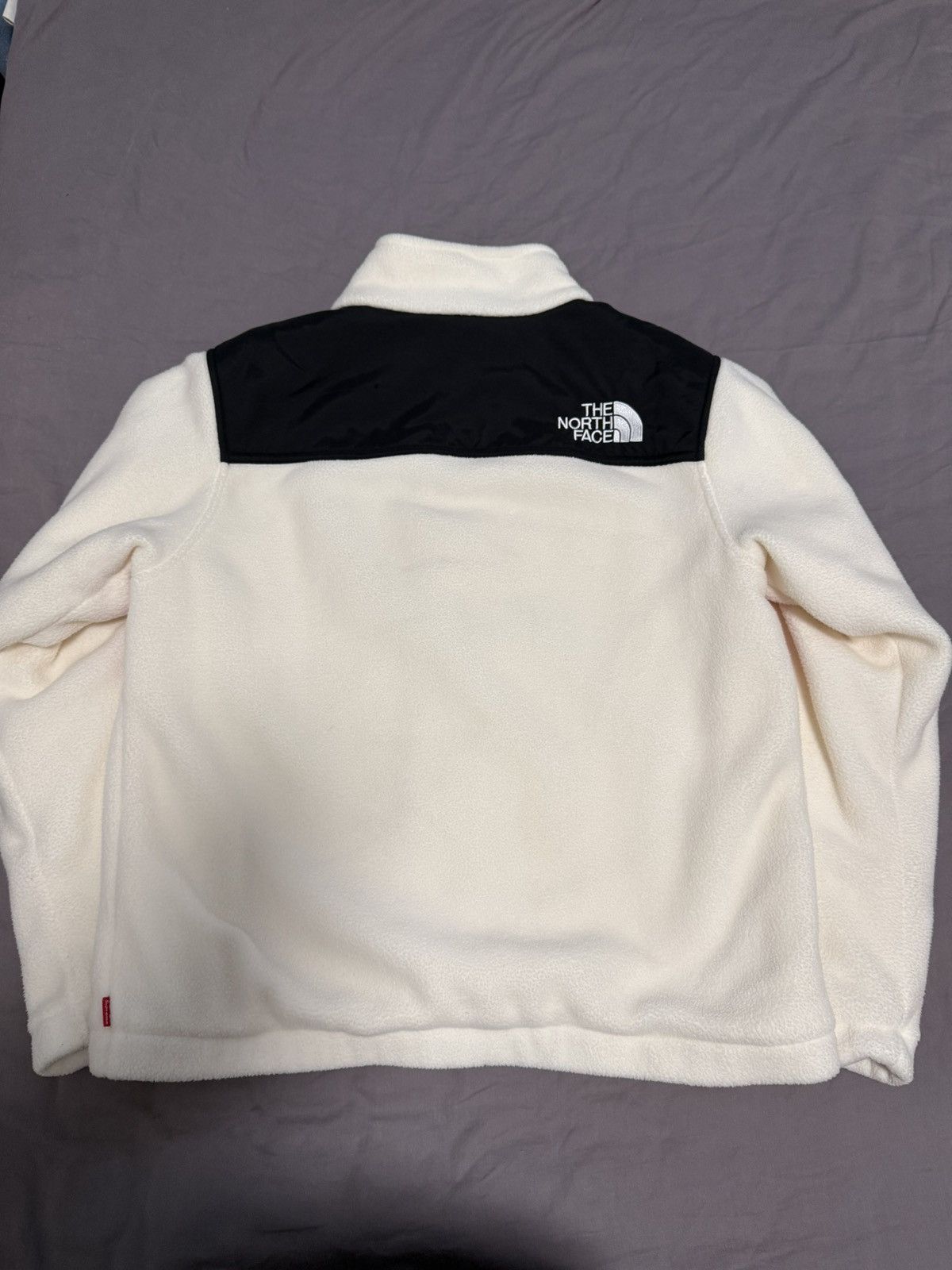 The North Face Supreme tnf north face expedition fleece jacket white red Size US S / EU 44-46 / 1 - 6 Thumbnail
