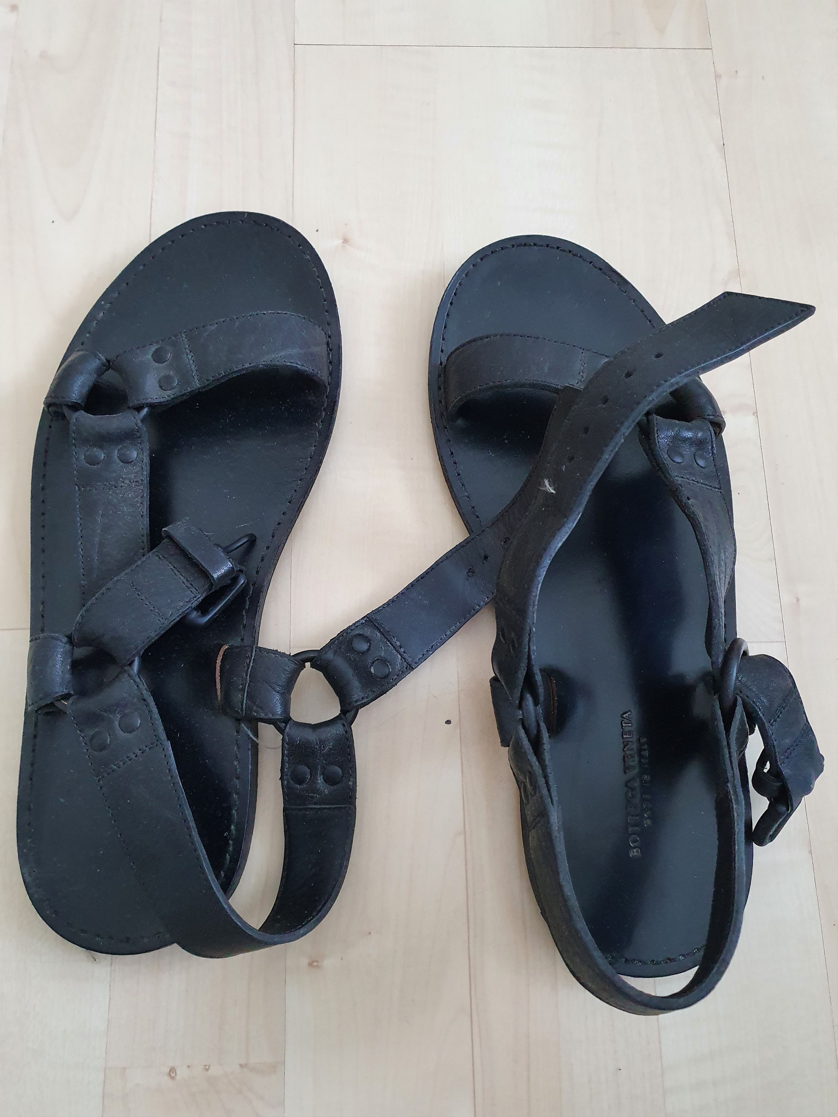 Bottega Veneta Bottega Veneta Leather Sandals Size US 9 / EU 42 - 2 Thumbnail