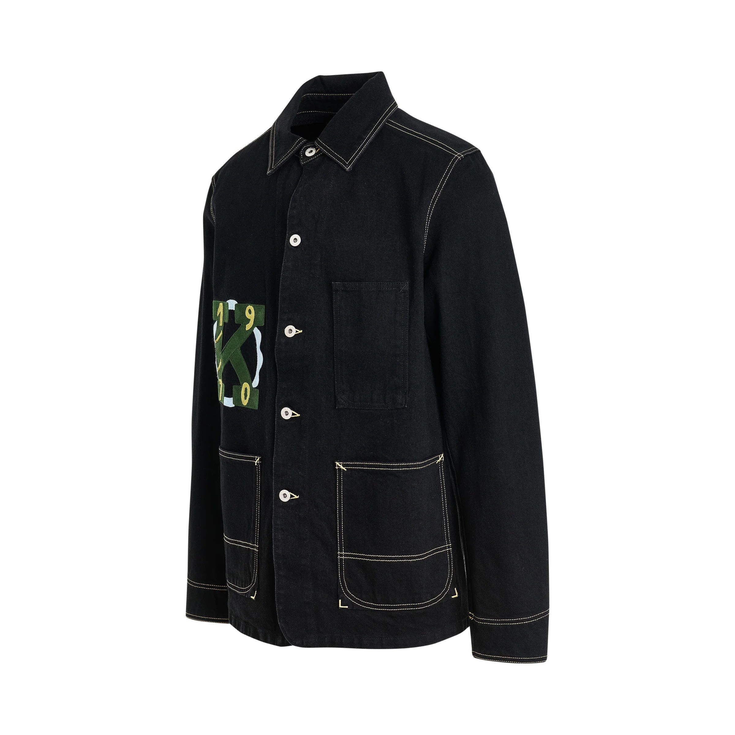 Kenzo o1mris0824 Drawn Jacket in Black Size US M / EU 48-50 / 2 - 2 Thumbnail