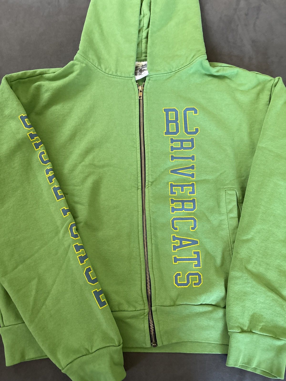 basketcase gallery Basketcase gallery zip up green rivercats hoodie Size US M / EU 48-50 / 2 - 2 Thumbnail