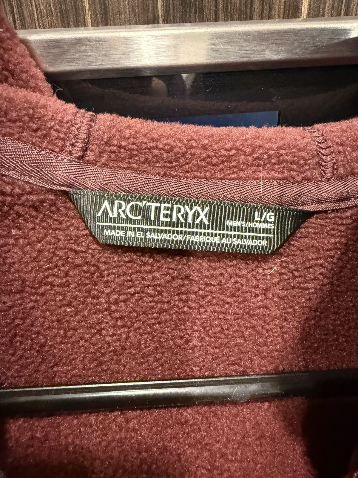 Arc'teryx Arcteryx Burgundy Red Kyanite hoodie in L Size US L / EU 52-54 / 3 - 4 Thumbnail