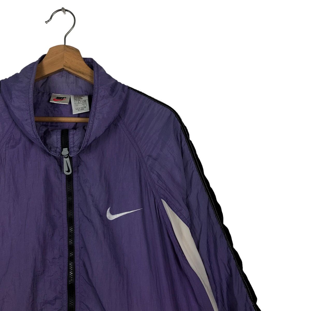Nike × Vintage 🔥90’s Vintage Nike Jacket Big Logo Swoosh Size US L / EU 52-54 / 3 - 5 Thumbnail