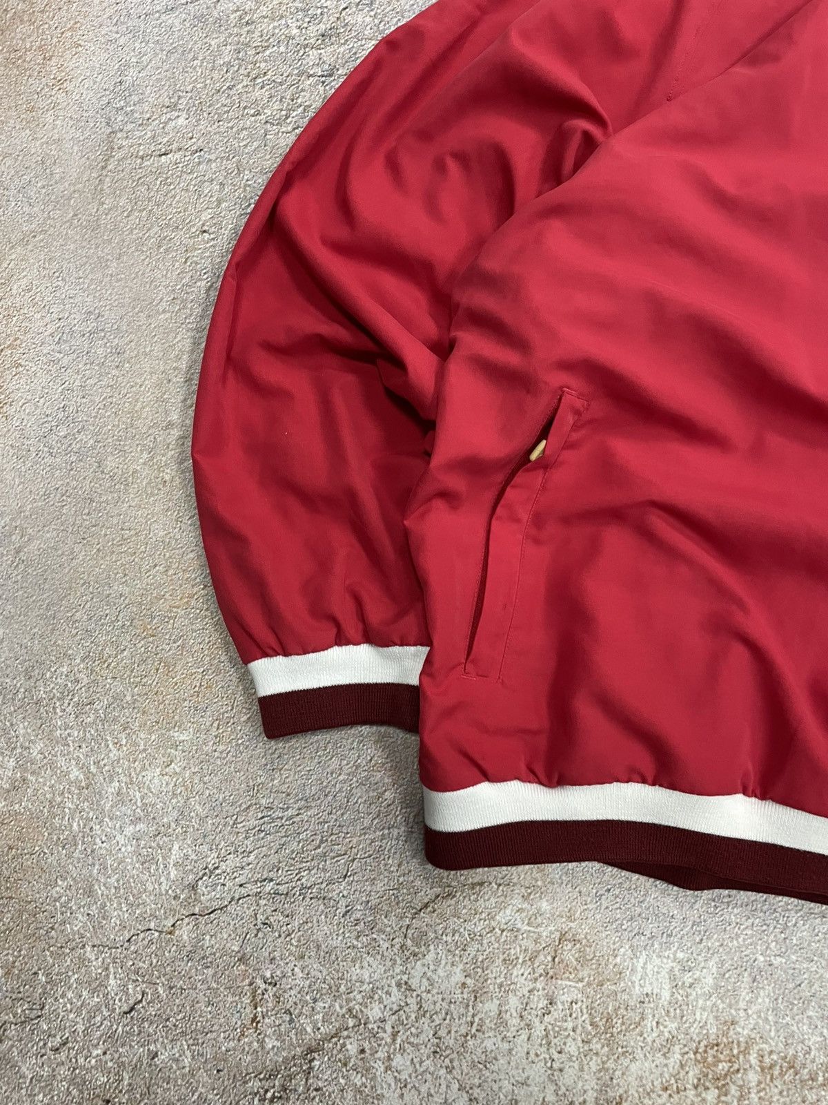 Adidas Vintage Adidas Nylon Drill Boxy Sweatshirt Size US XL / EU 56 / 4 - 4 Thumbnail