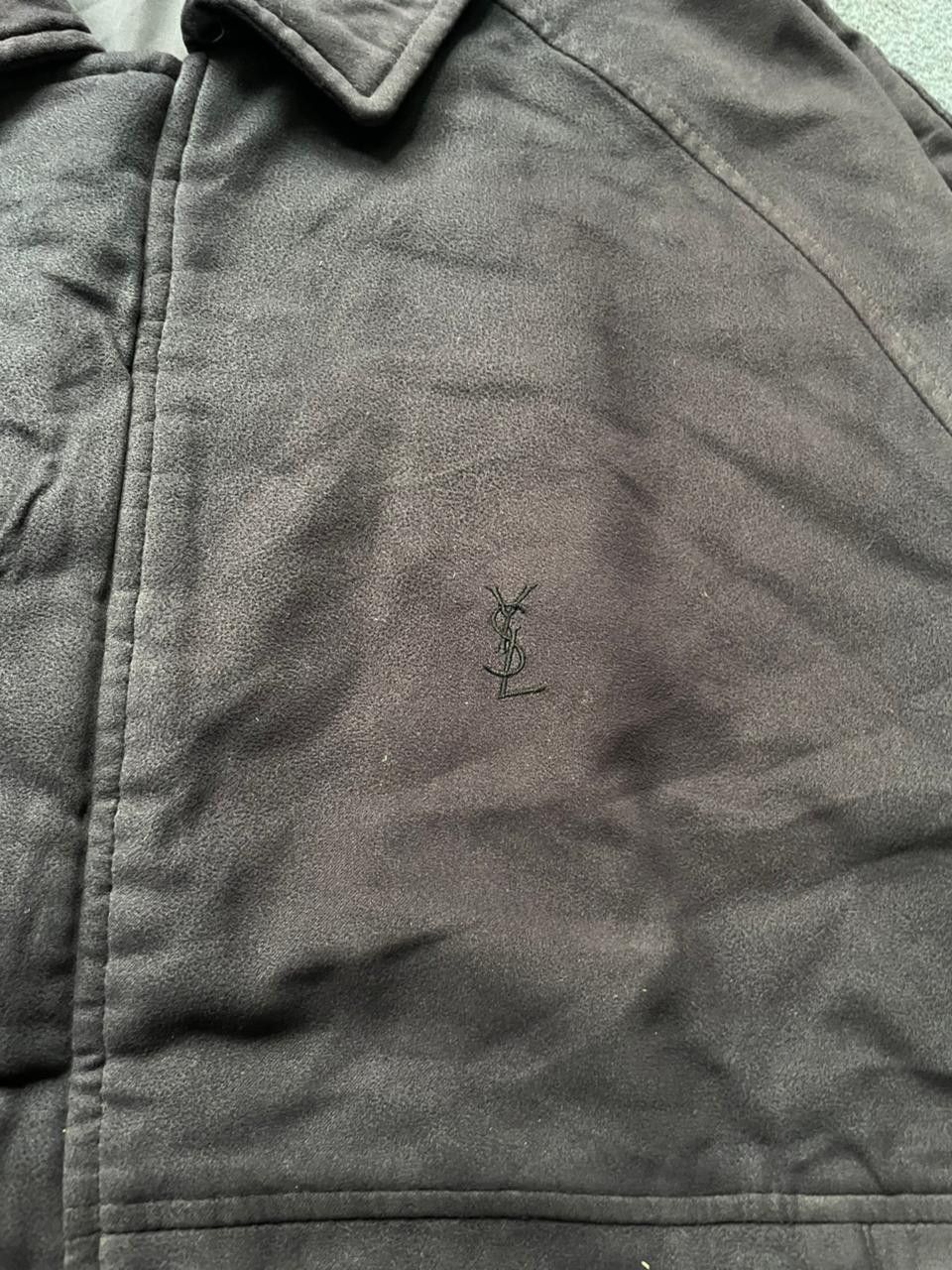 Yves Saint Laurent 💥SUEDE MATERIAL💥 Vintage Yves Saint Laurent YSL Jacket Size US L / EU 52-54 / 3 - 4 Thumbnail