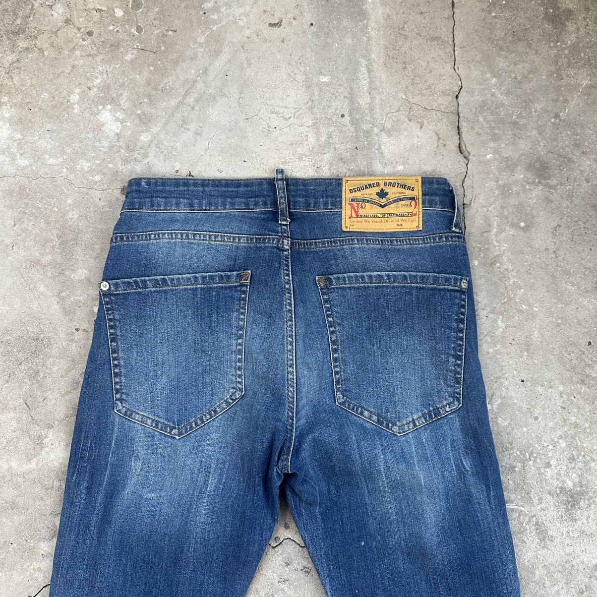Dsquared2 Dsquared2 2014 patchwork Distressed Jeans Made In Italy Size US 32 / EU 48 - 8 Thumbnail