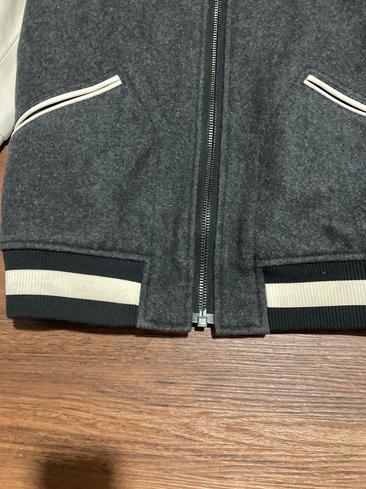 Coach Coach Mens Wool Leather Varsity Jacket Size US M / EU 48-50 / 2 - 13 Thumbnail