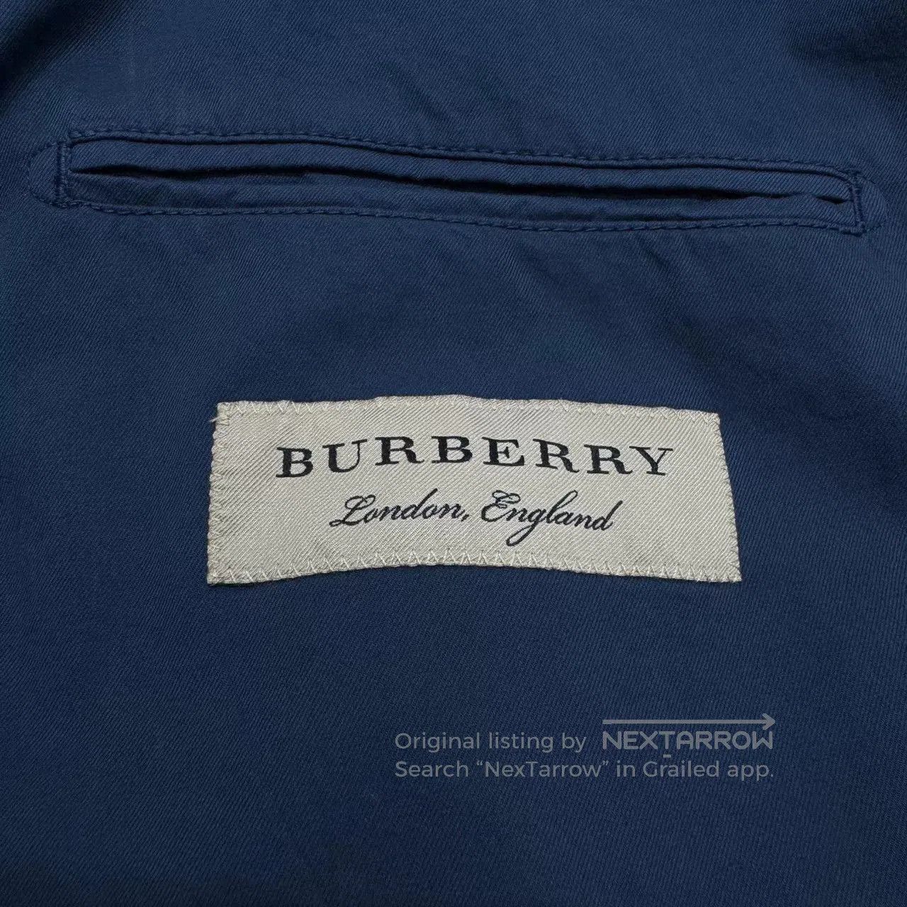 Burberry Burberry Solid Color Suit Jacket. Size US M / EU 48-50 / 2 - 2 Thumbnail