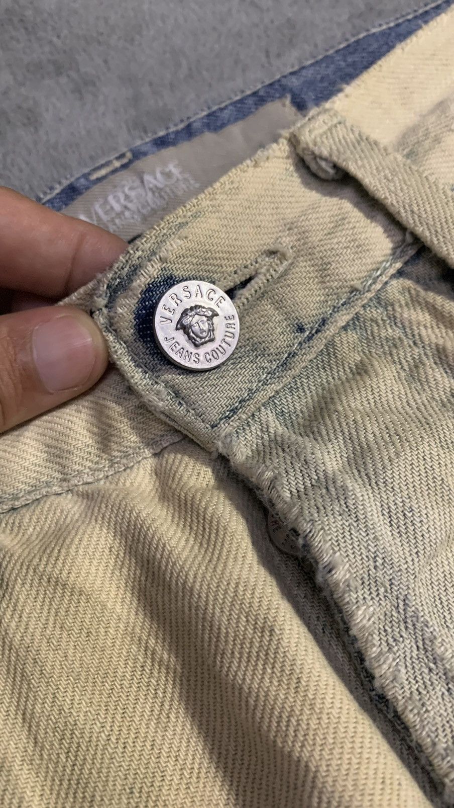 Versace Jeans Couture Versace Jeans Couture Distressed Jeans Size US 30 / EU 46 - 2 Thumbnail