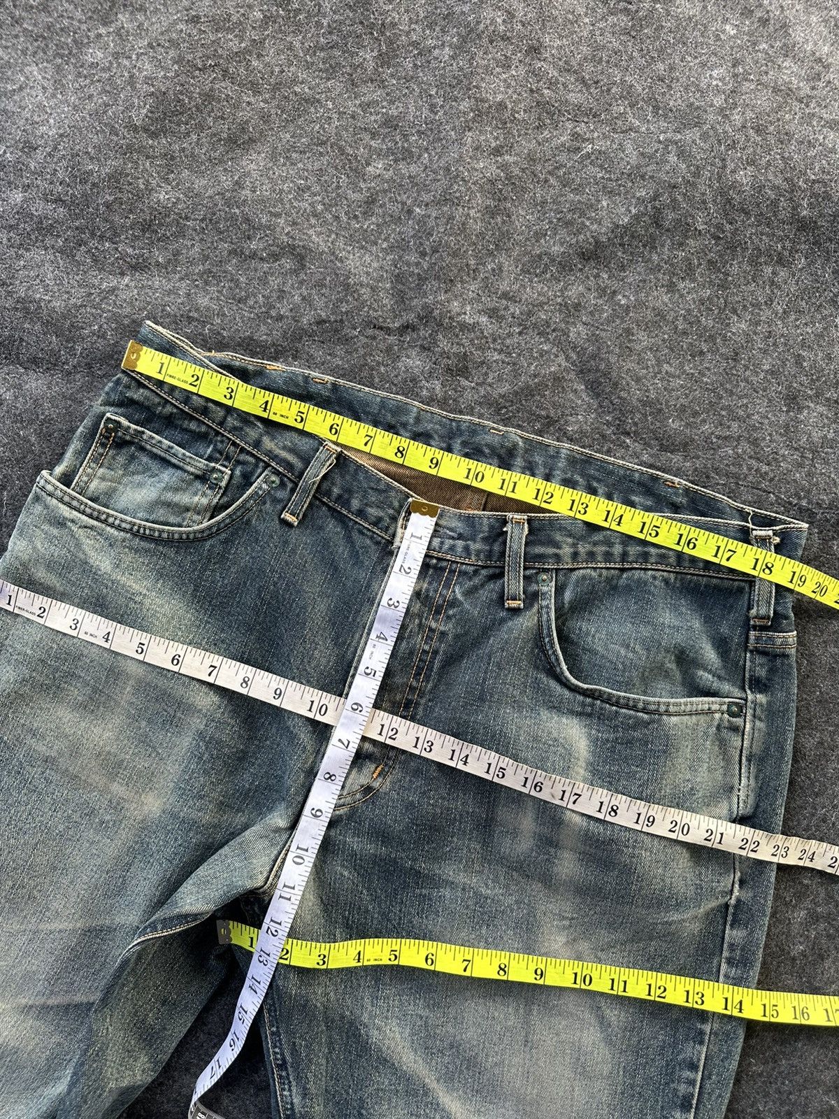 Dogtown × Edwin × JNCO Vintage Edwin 404 Japan Big Size Denim D325 Size US 38 / EU 54 - 9 Thumbnail